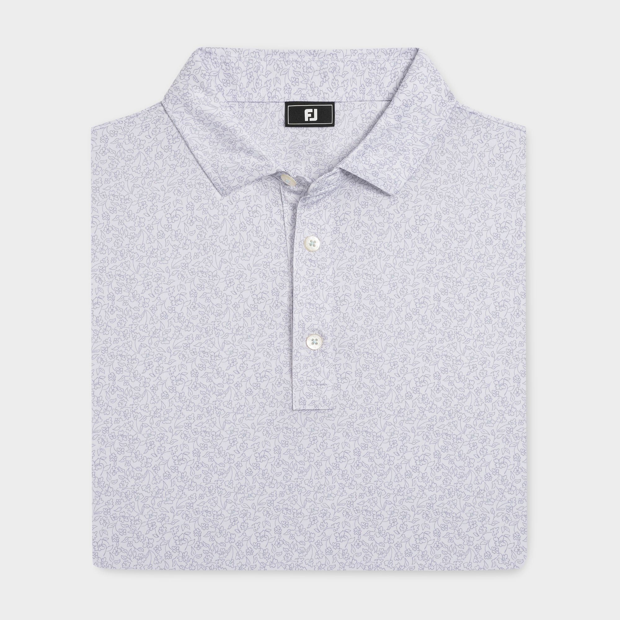 FootJoy Men's Linework Floral Golf Polo product image