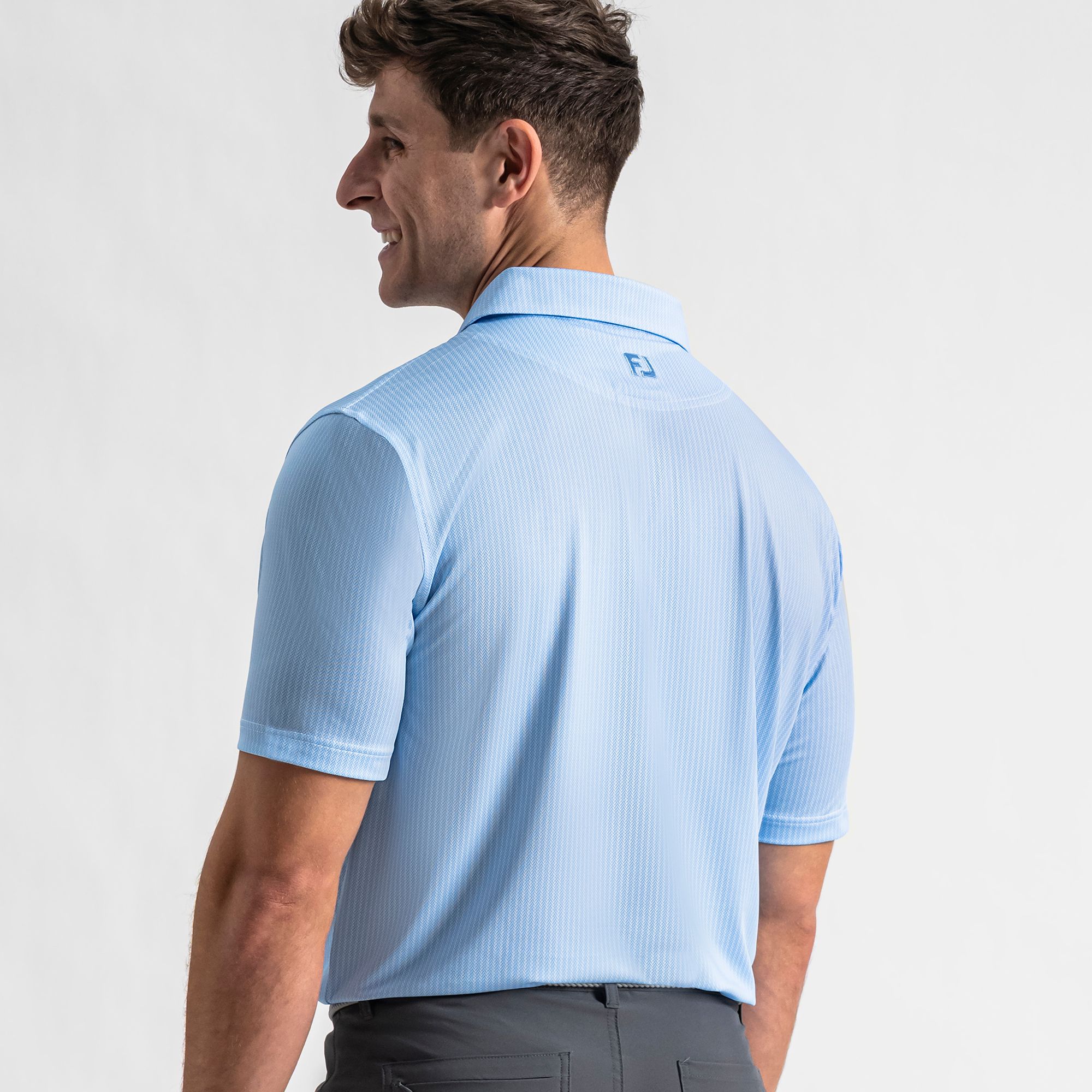 FootJoy Men's Tee Time Print Golf Polo product image