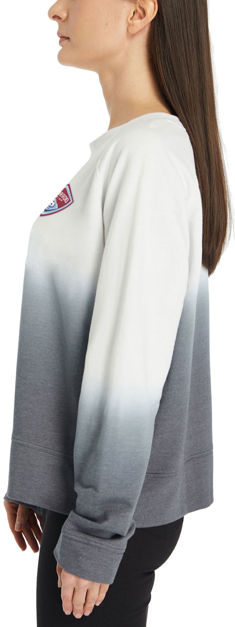 Concepts Sport Women's Colorado Rapids Fanfare Charcoal Terry T-Shirt product image