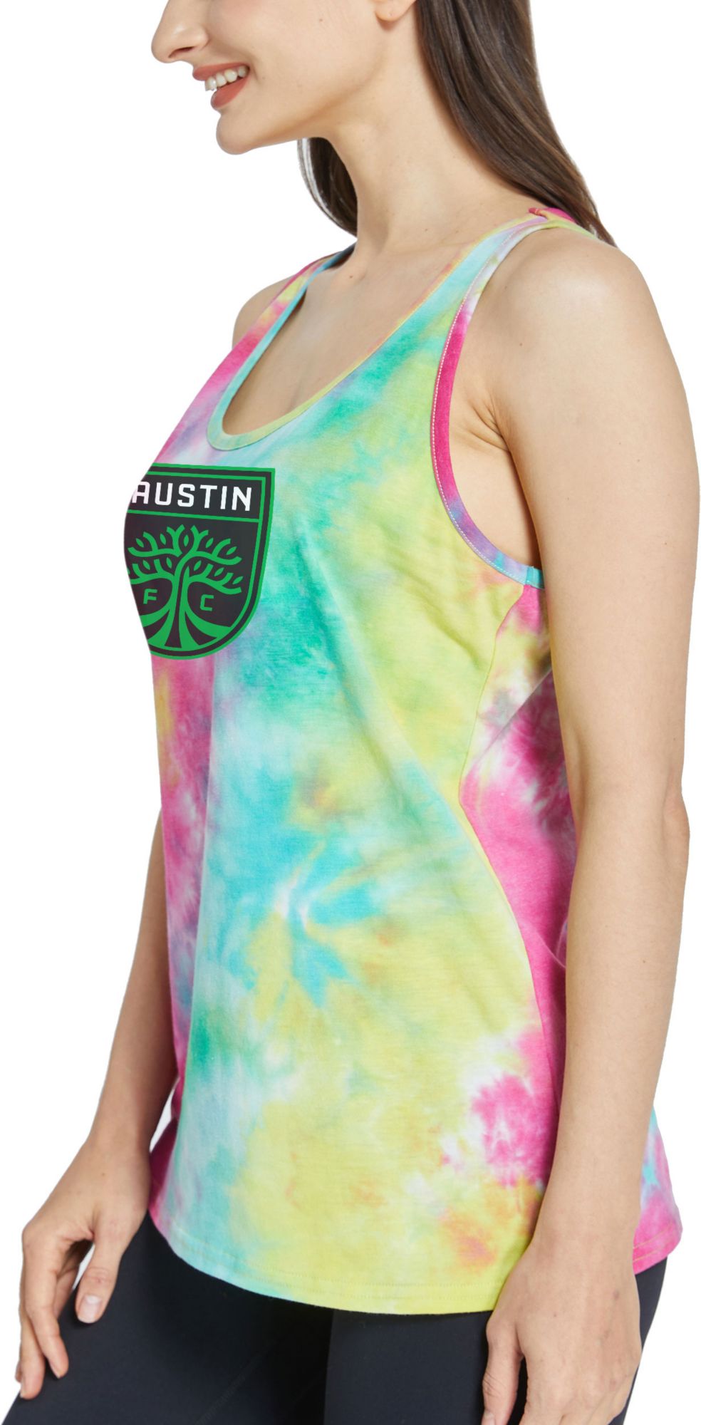 Concepts Sport Women's Austin FC Starstruck Tye-Dye Tank Top product image