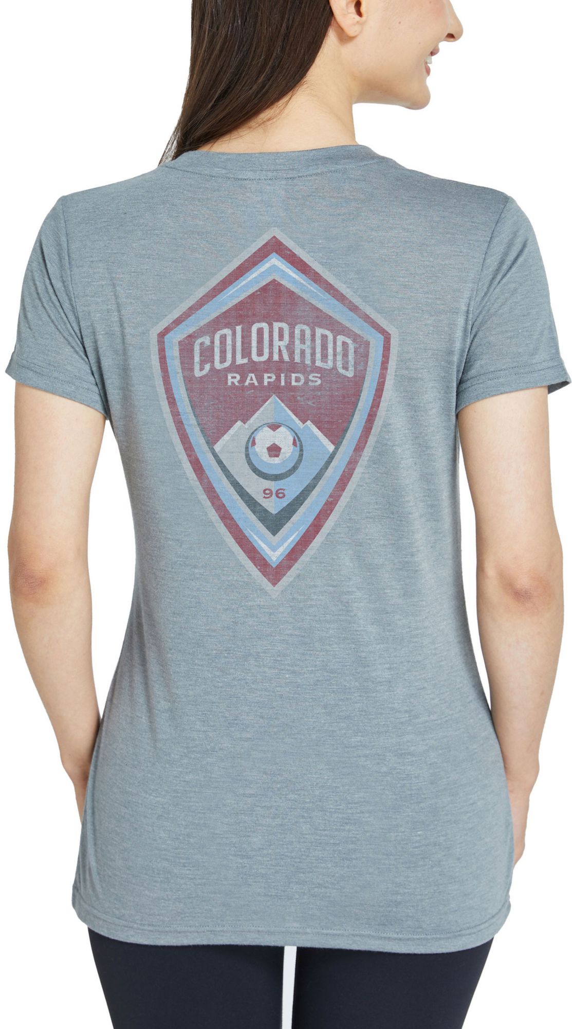 Concepts Sport Women's Colorado Rapids Glory Grey T-Shirt product image