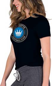Concepts Sport Women's Charlotte FC Marathon Black T-Shirt product image