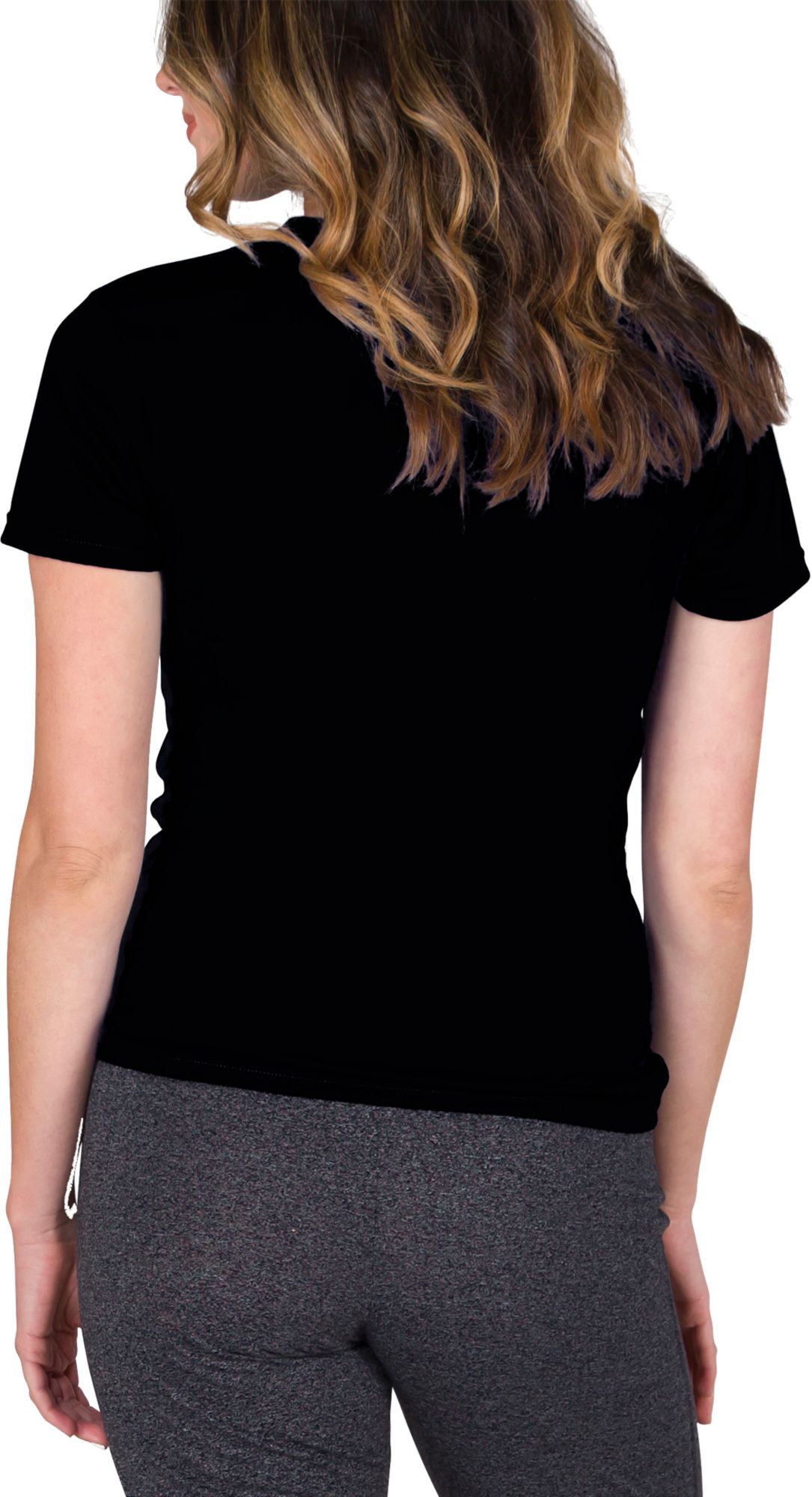 Concepts Sport Women's Charlotte FC Marathon Black T-Shirt product image