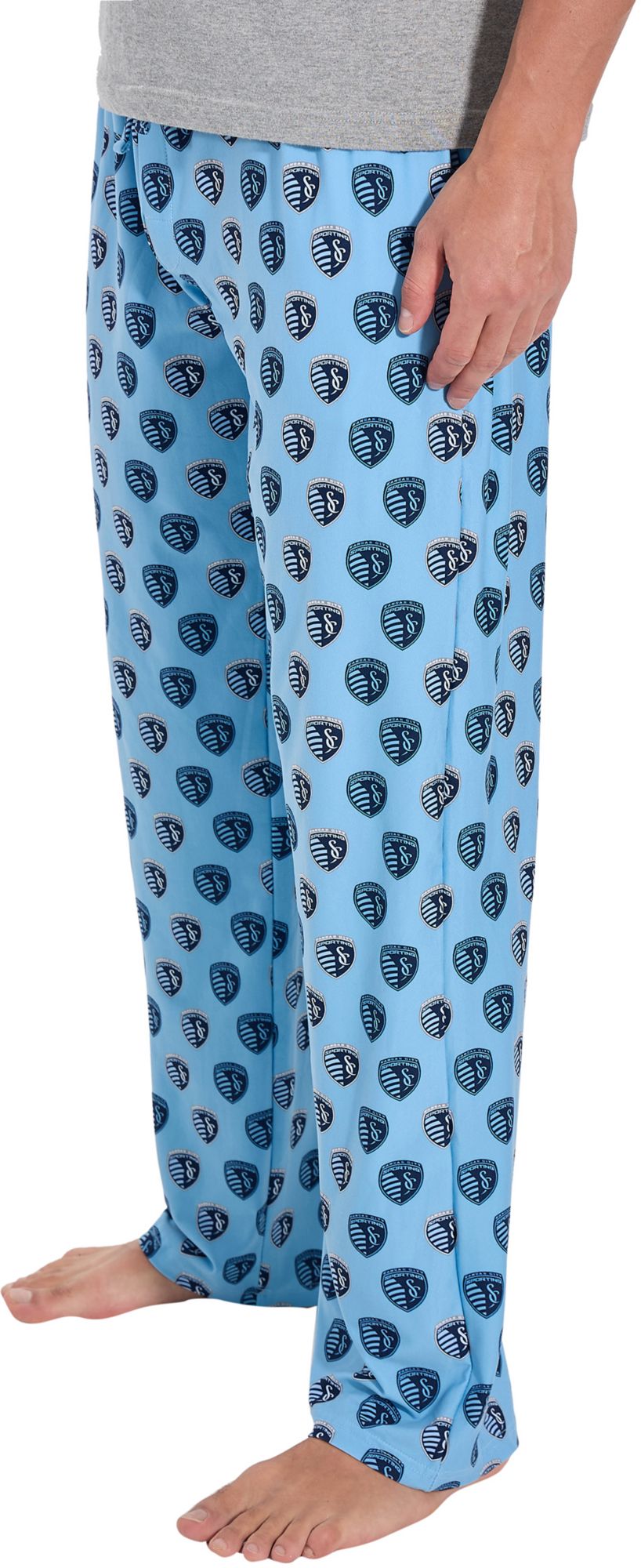 College Concepts Men's Sporting Kansas City Light Blue Sleep Pants product image