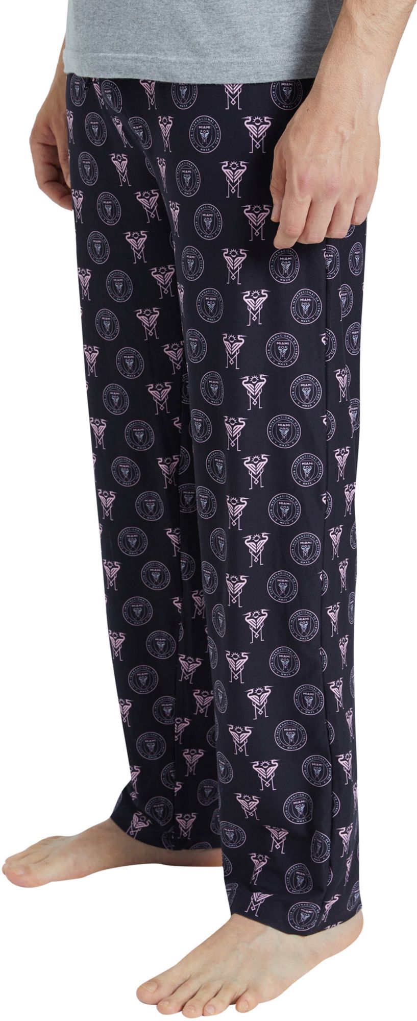 College Concepts Men's Inter Miami CF Black Sleep Pants product image