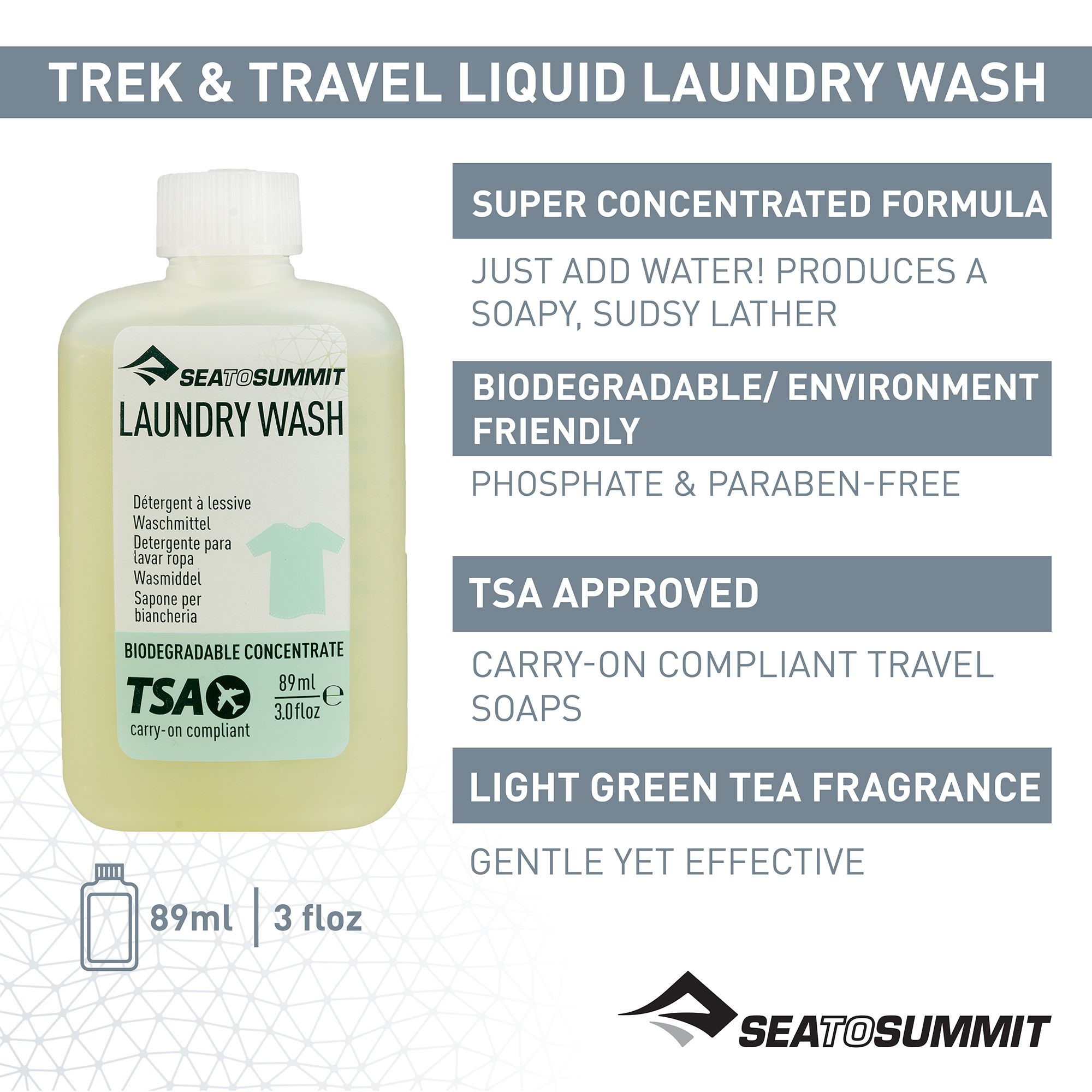Sea To Summit Trek and Travel Liquid Landry Wash product image