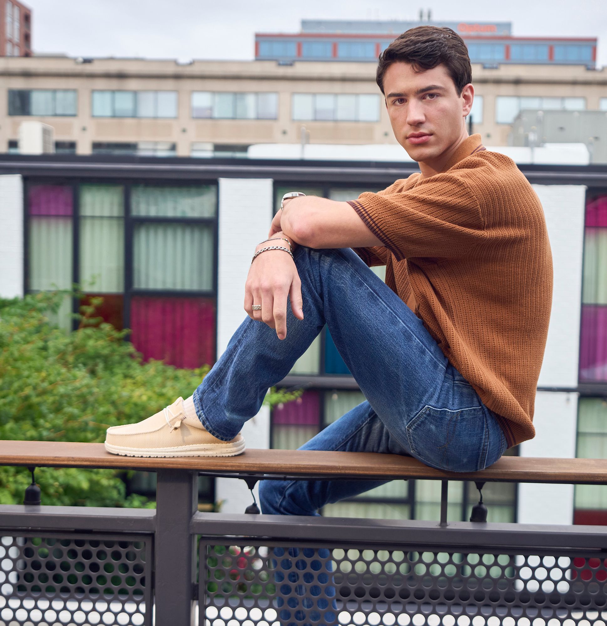 Hey Dude Wally Stretch Sox Shoes product image