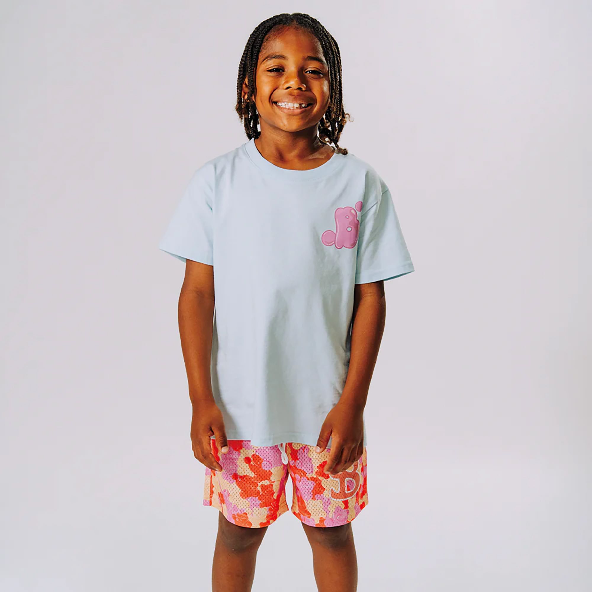Bucketsquad Youth Bubble Gum T-Shirt product image