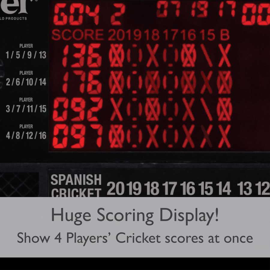 Viper Neptune Electronic Dartboard Cabinet product image