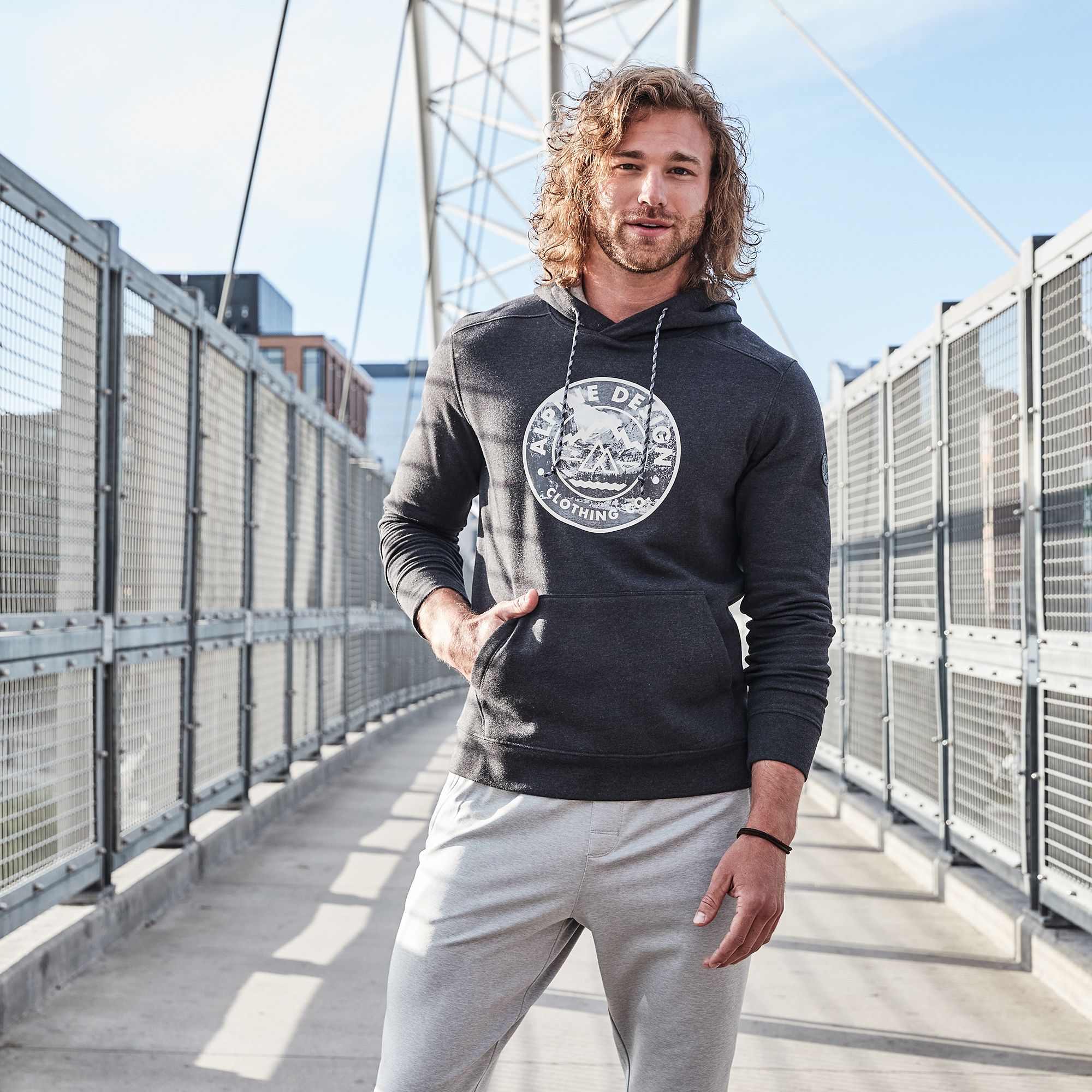 Alpine Design Men's Vatn Adventures Graphic Hoodie product image