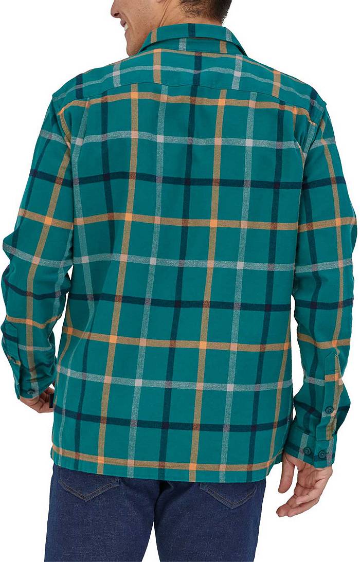Patagonia Men's Long-Sleeved Organic Cotton Midweight Fjord Flannel Shirt
