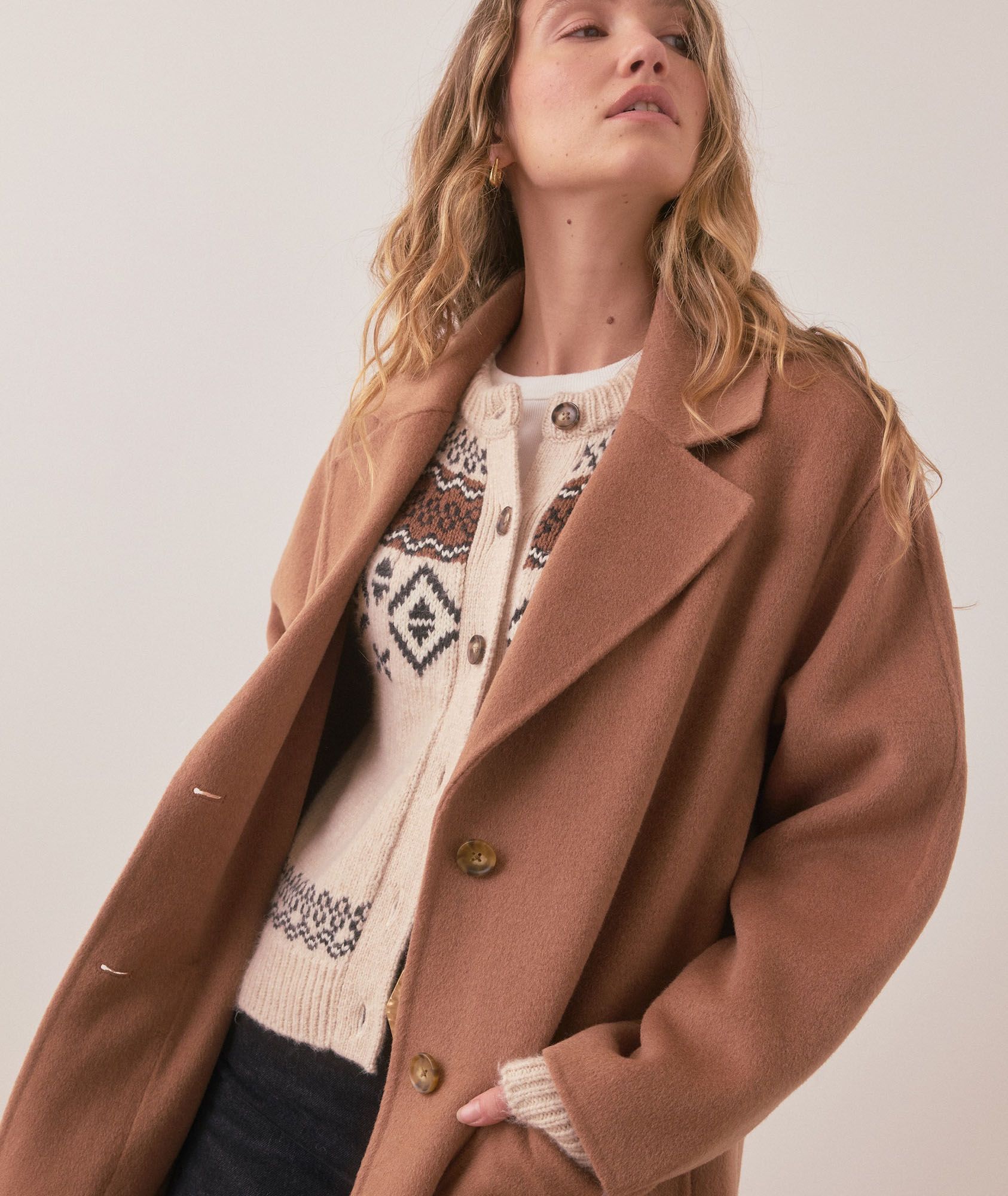 Marine Layer Women's Colette Oversized Longline Coat product image