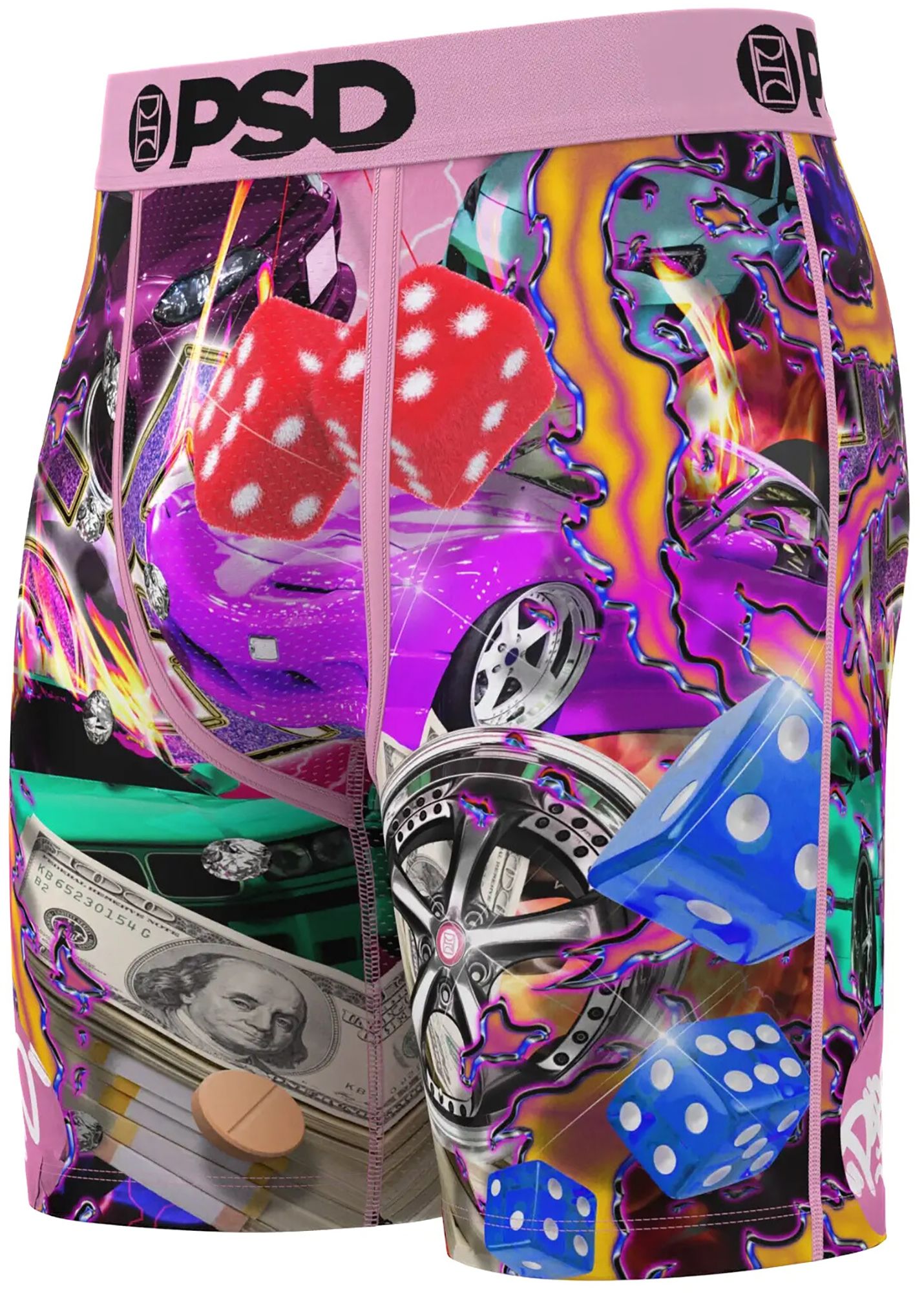 PSD Underwear Men's Tuner Drip Boxer Briefs product image