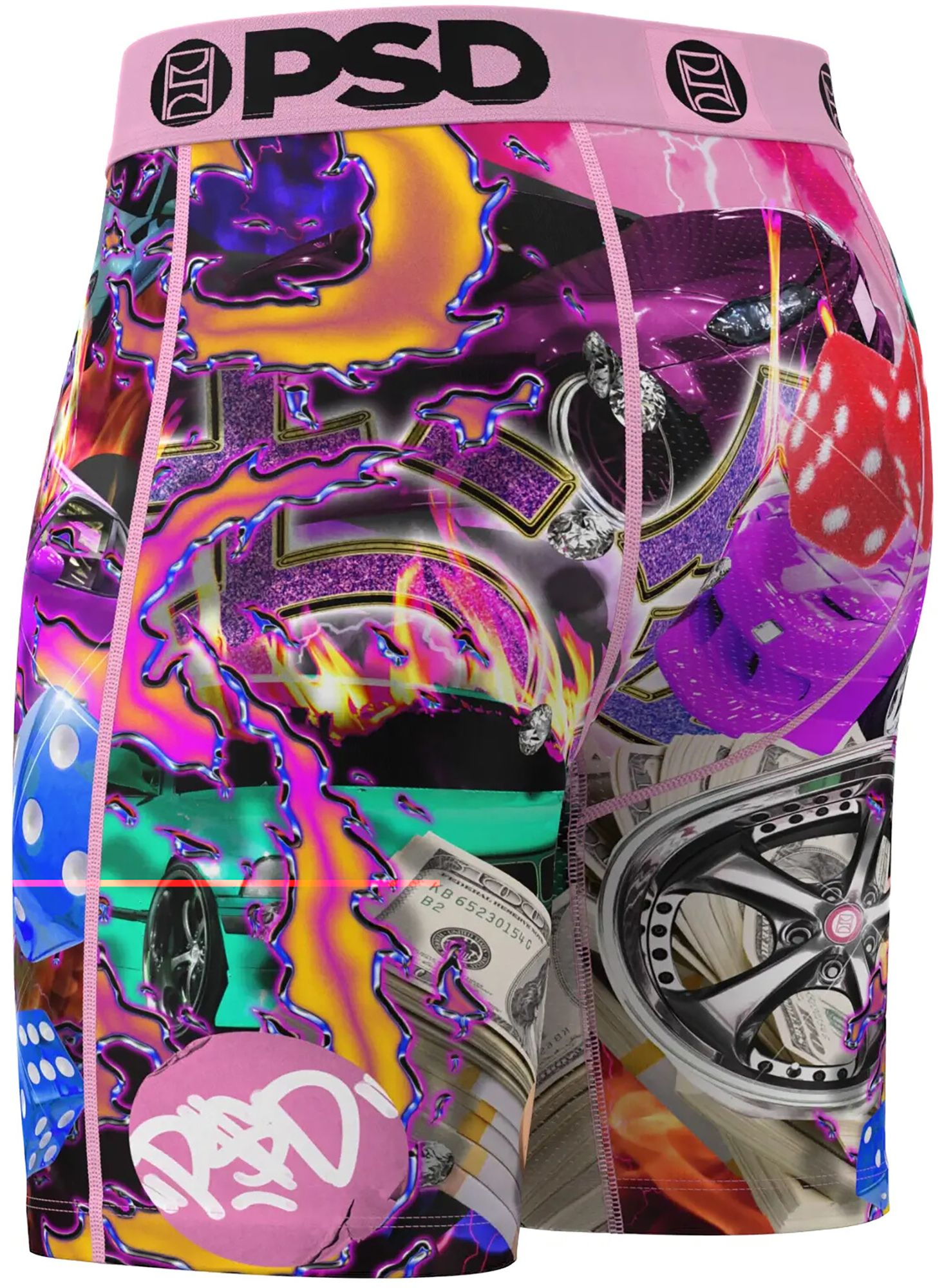 PSD Underwear Men's Tuner Drip Boxer Briefs product image