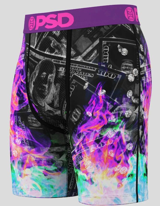 PSD Underwear Men's Money Hype Boxer Briefs - 3 Pack product image