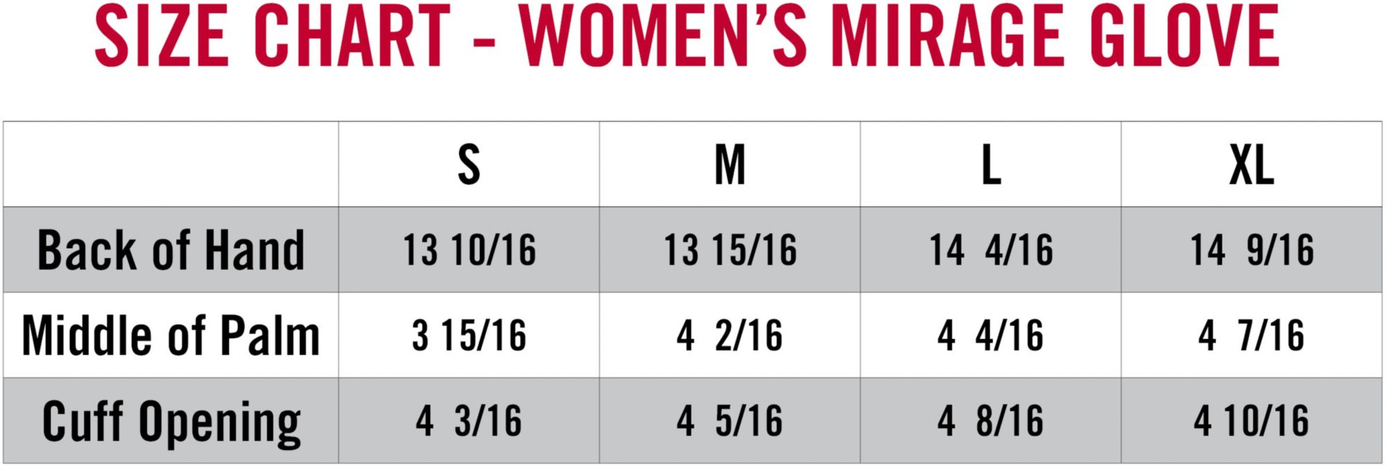 Striker Women's Mirage Glove product image