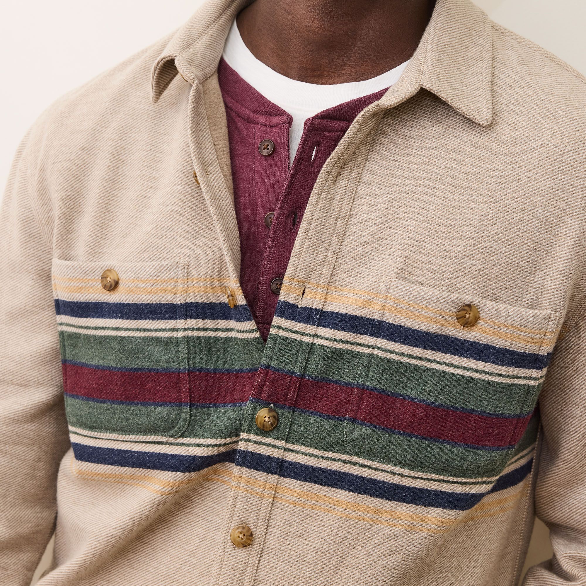 Marine Layer Men's Pacifica Stretch Twill Overshirt product image