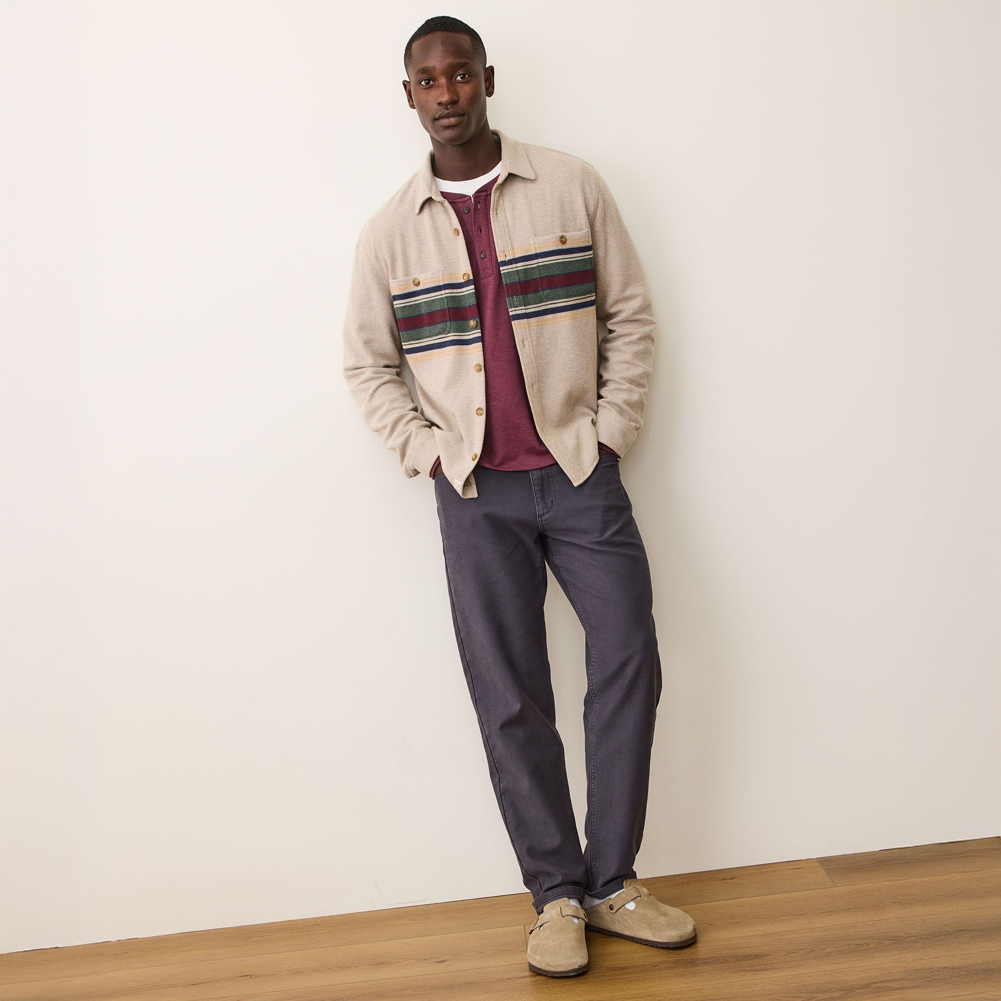 Marine Layer Men's Pacifica Stretch Twill Overshirt product image