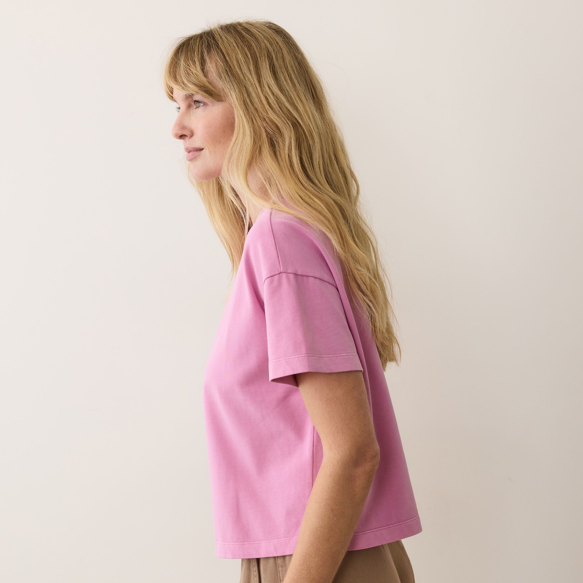 Marine Layer Women's Cloud  9 Jersey Crew T-Shirt product image