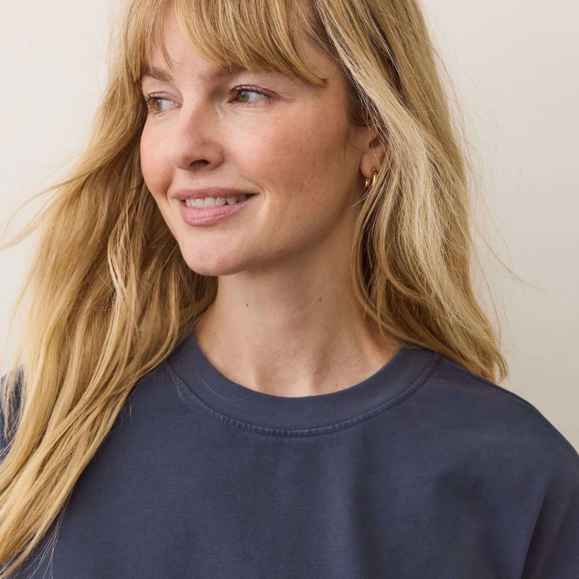 Marine Layer Women's Cloud  9 Jersey Crew T-Shirt product image