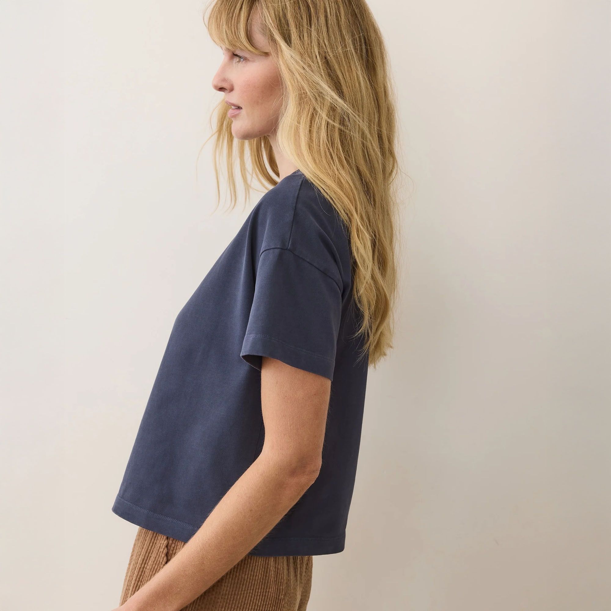 Marine Layer Women's Cloud  9 Jersey Crew T-Shirt product image