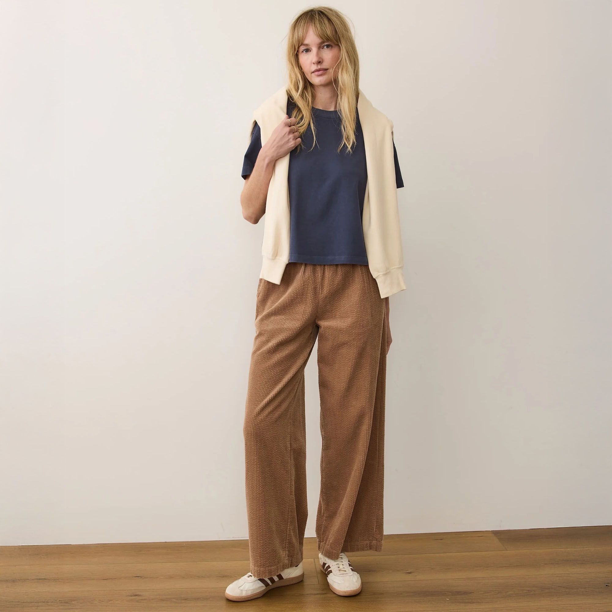 Marine Layer Women's Cloud  9 Jersey Crew T-Shirt product image