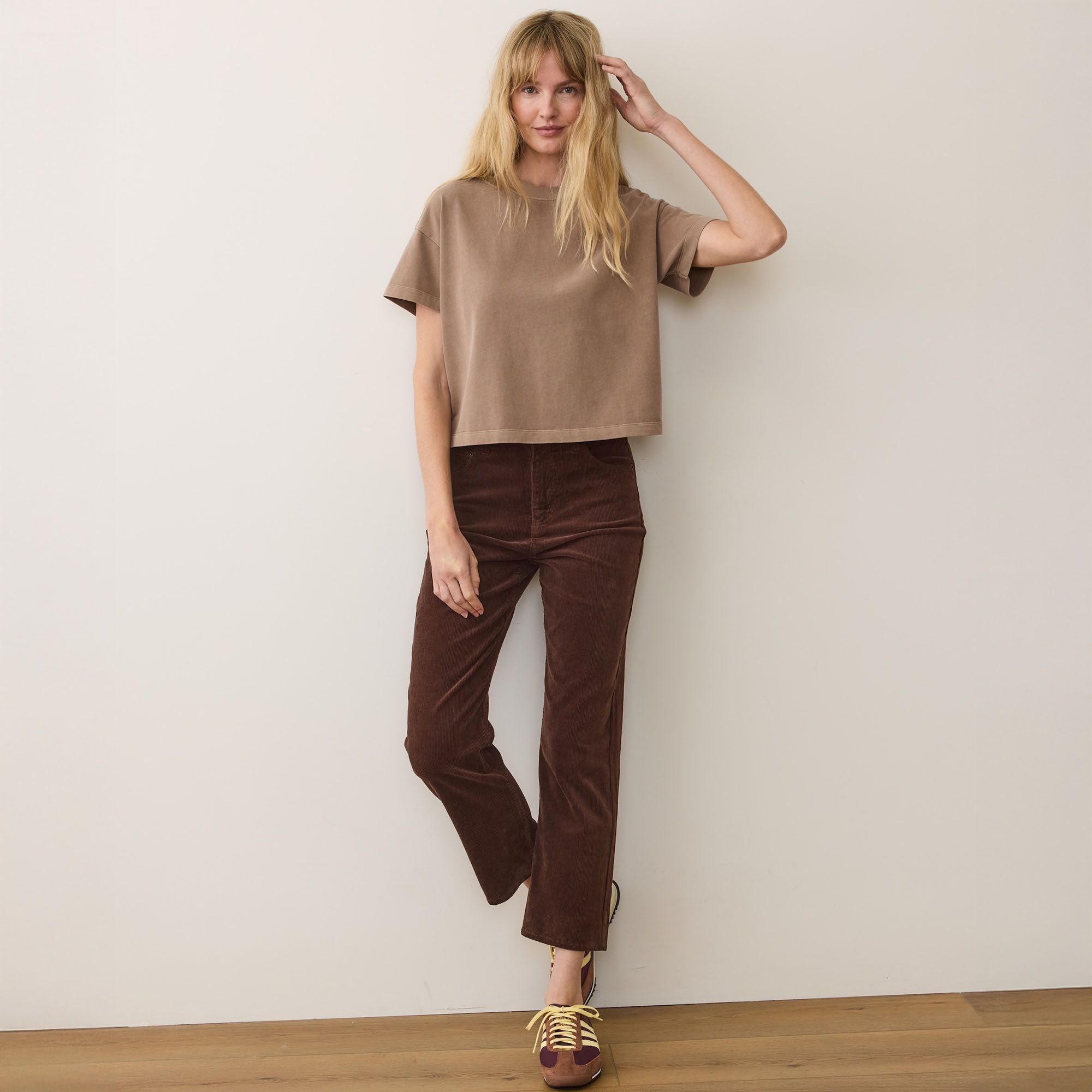 Marine Layer Women's Cloud  9 Jersey Crew T-Shirt product image