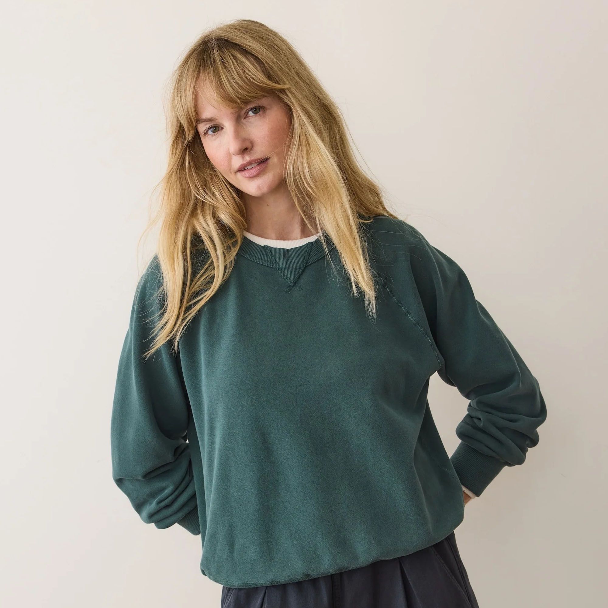 Marine Layer Women's Cloud 9 Fleece Sweatshirt product image