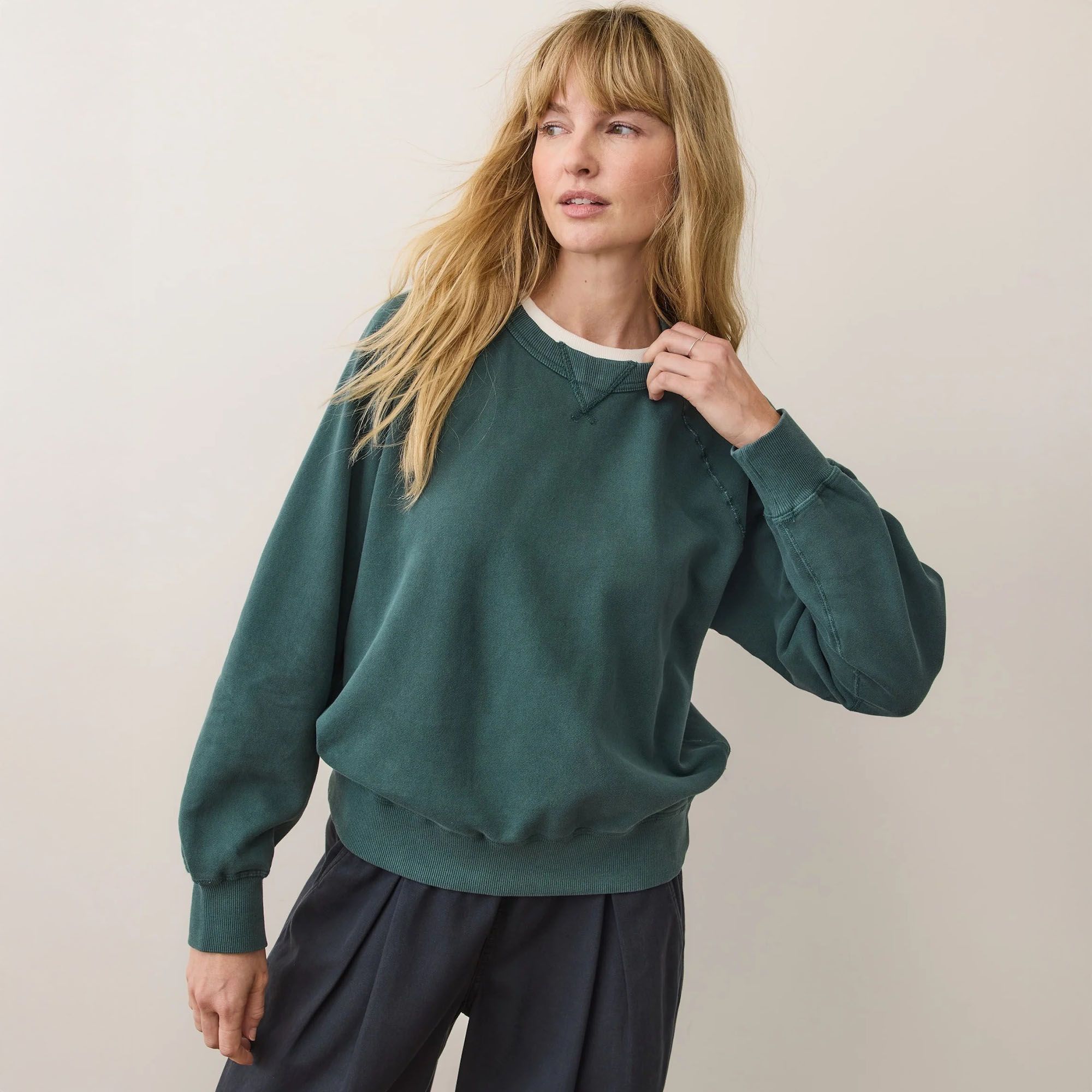 Marine Layer Women's Cloud 9 Fleece Sweatshirt product image