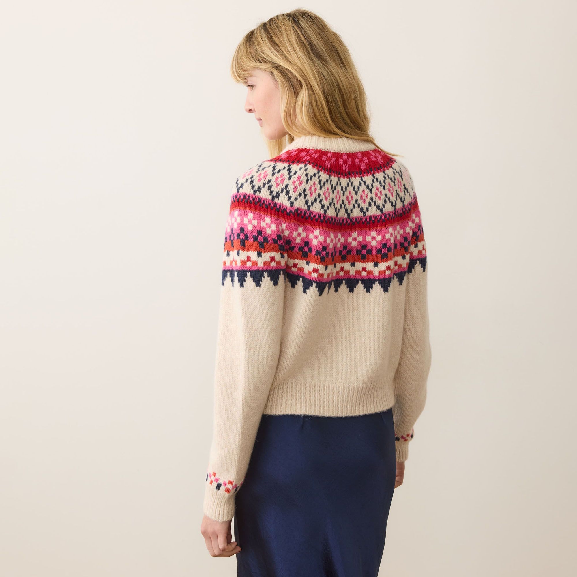 Marine Layer Women's Ava Fair Isle Cardigan product image