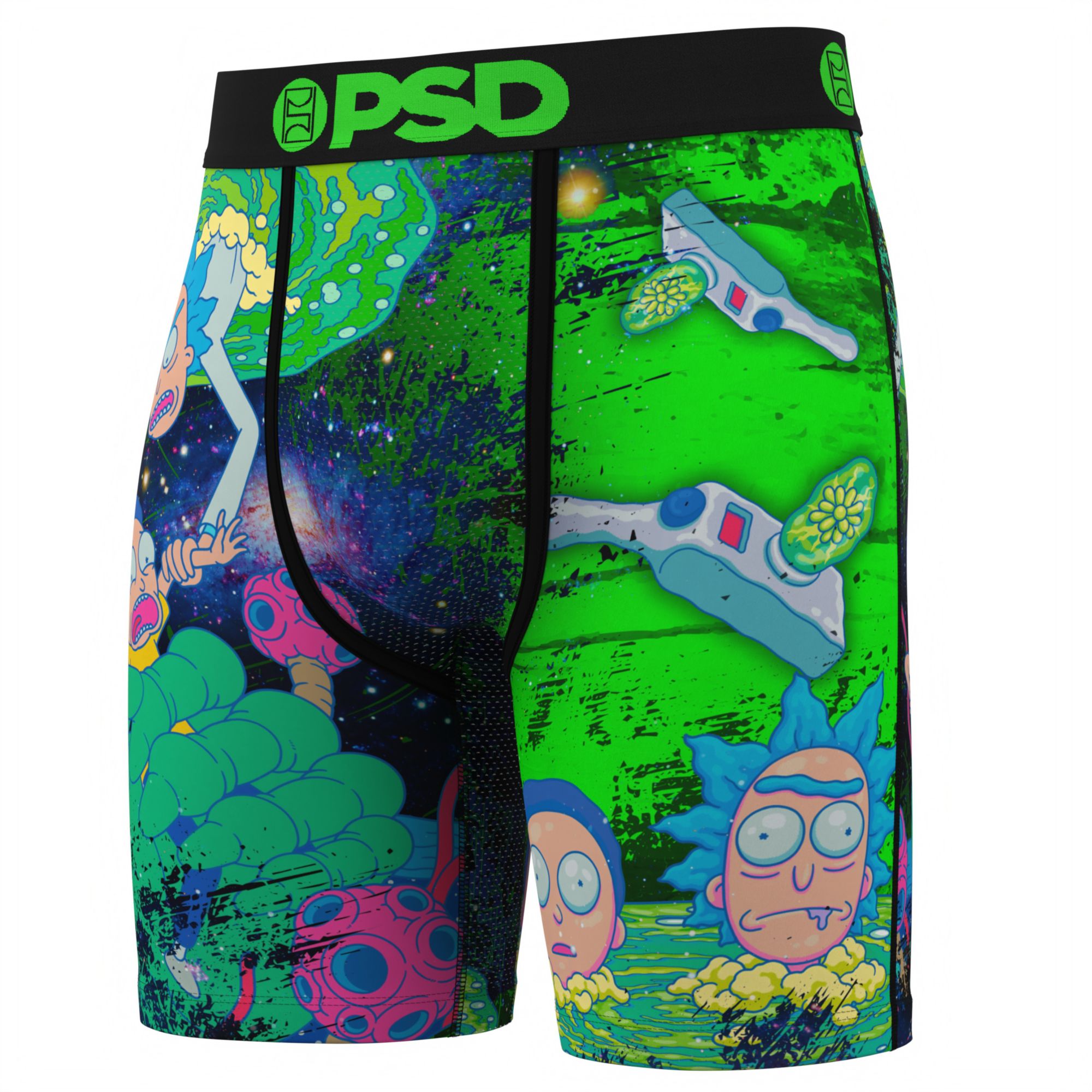 PSD Underwear Men's Rick and Morty Portal Void Boxer Briefs product image