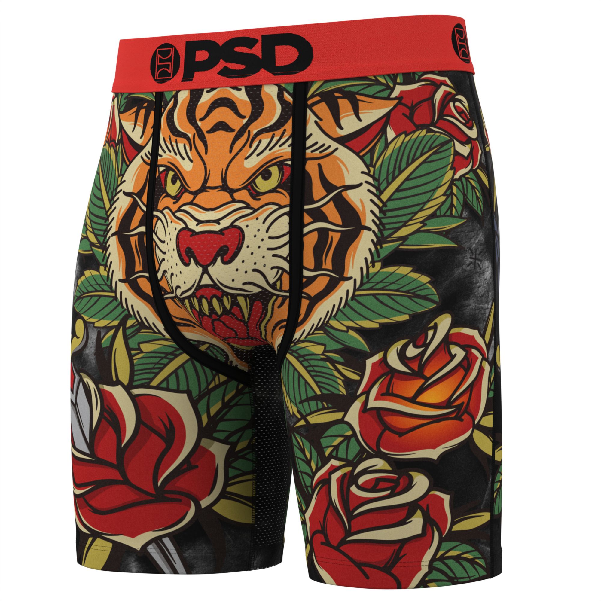 PSD Underwear Men's Tiger Strength Boxer Briefs product image
