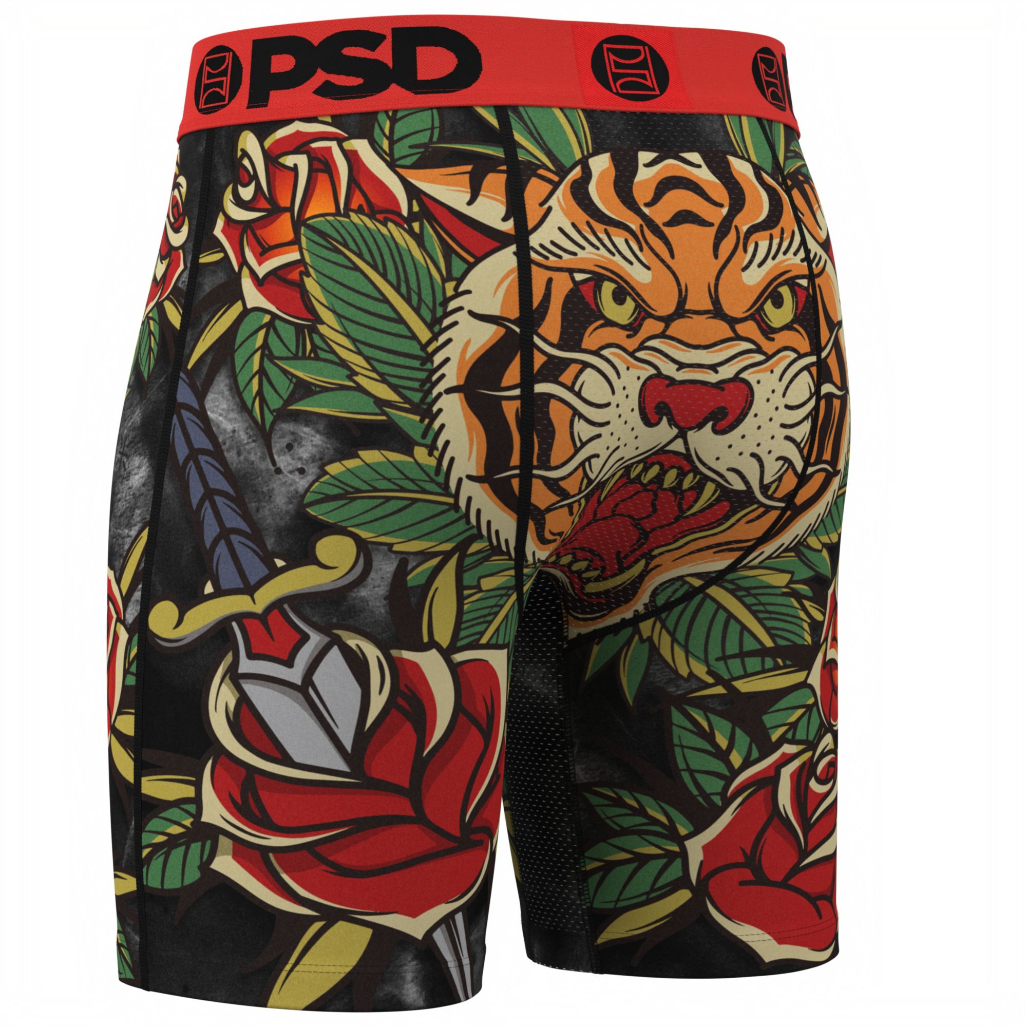 PSD Underwear Men's Tiger Strength Boxer Briefs product image