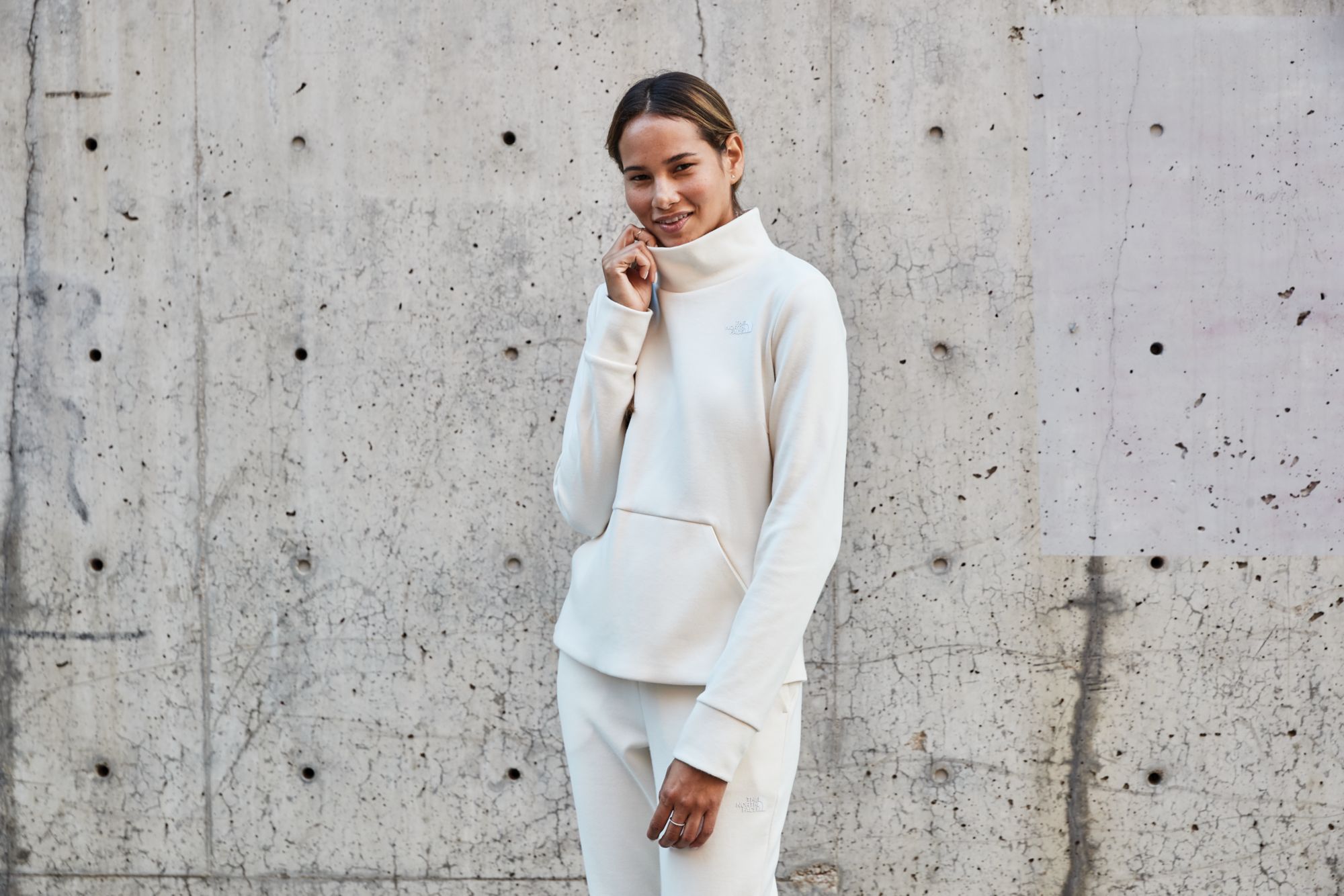 The North Face Women’s City Standard Double-Knit Funnel Neck Sweater product image