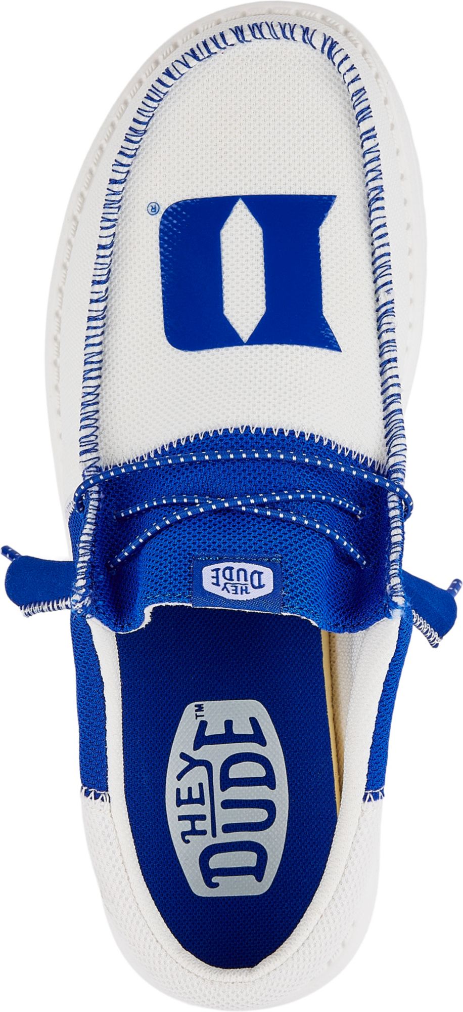 Hey Dude Men's Wally Tri Duke Blue Devils Shoes product image