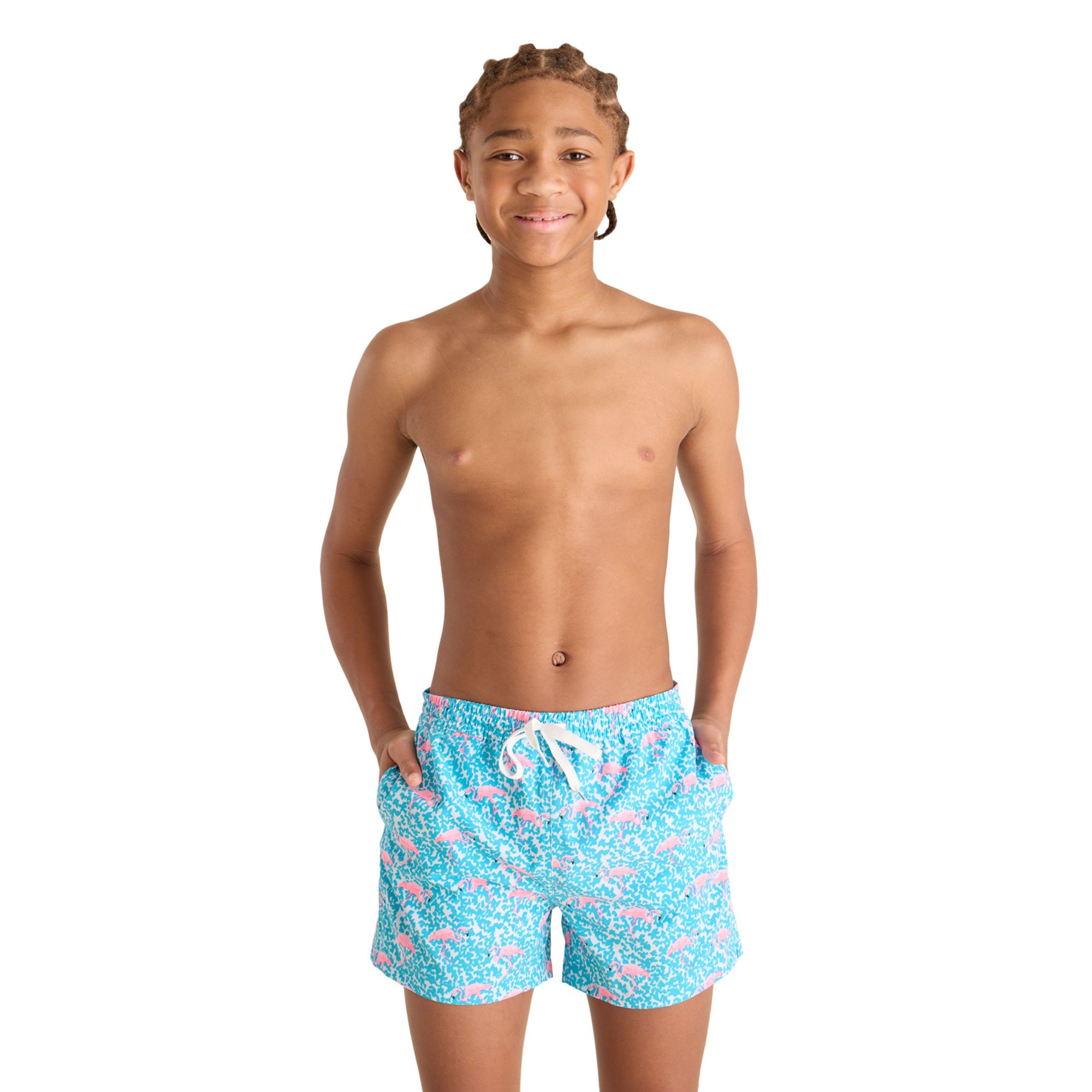 Chubbies Boys' Shorter Classic Lined Swim Trunks product image