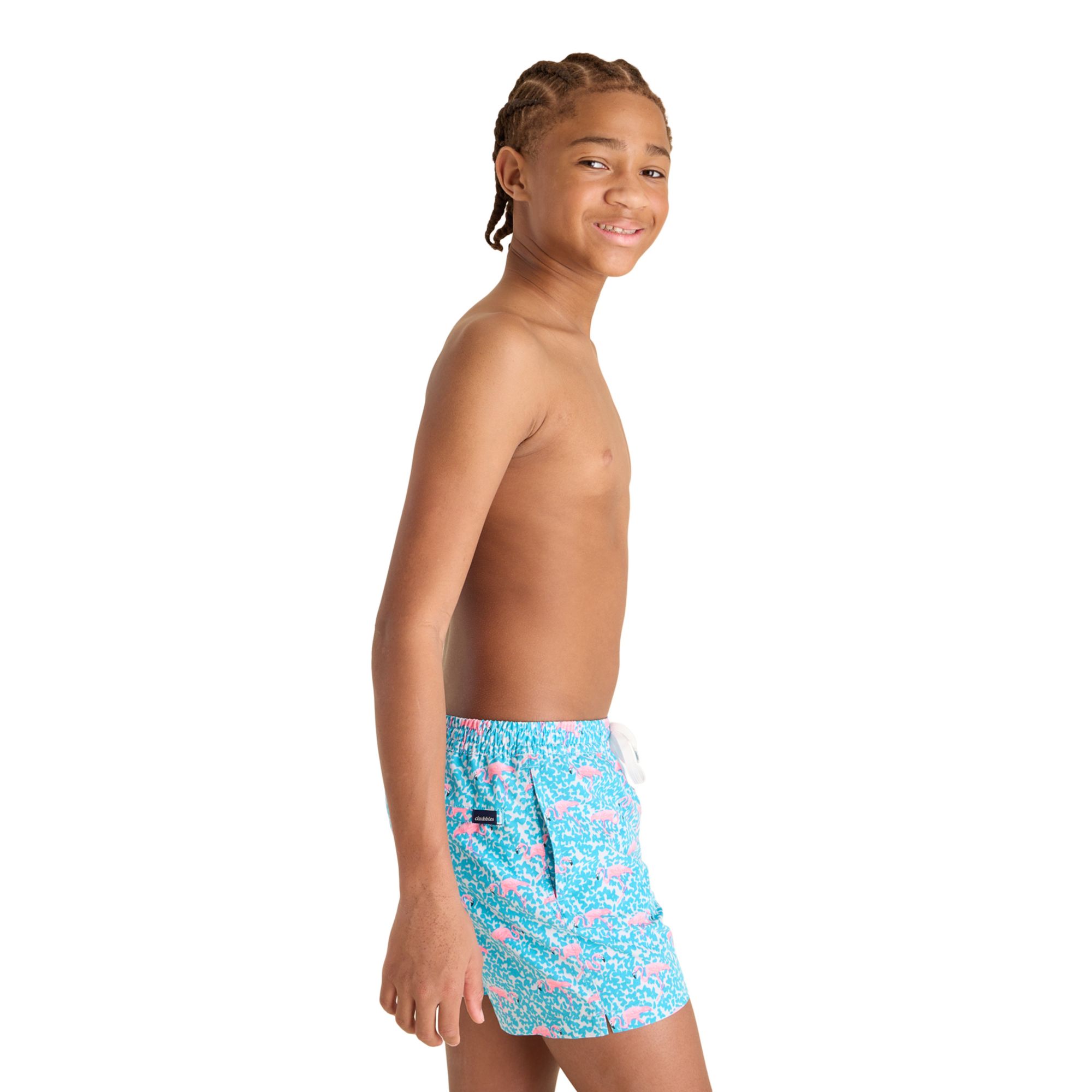 Chubbies Boys' Shorter Classic Lined Swim Trunks product image