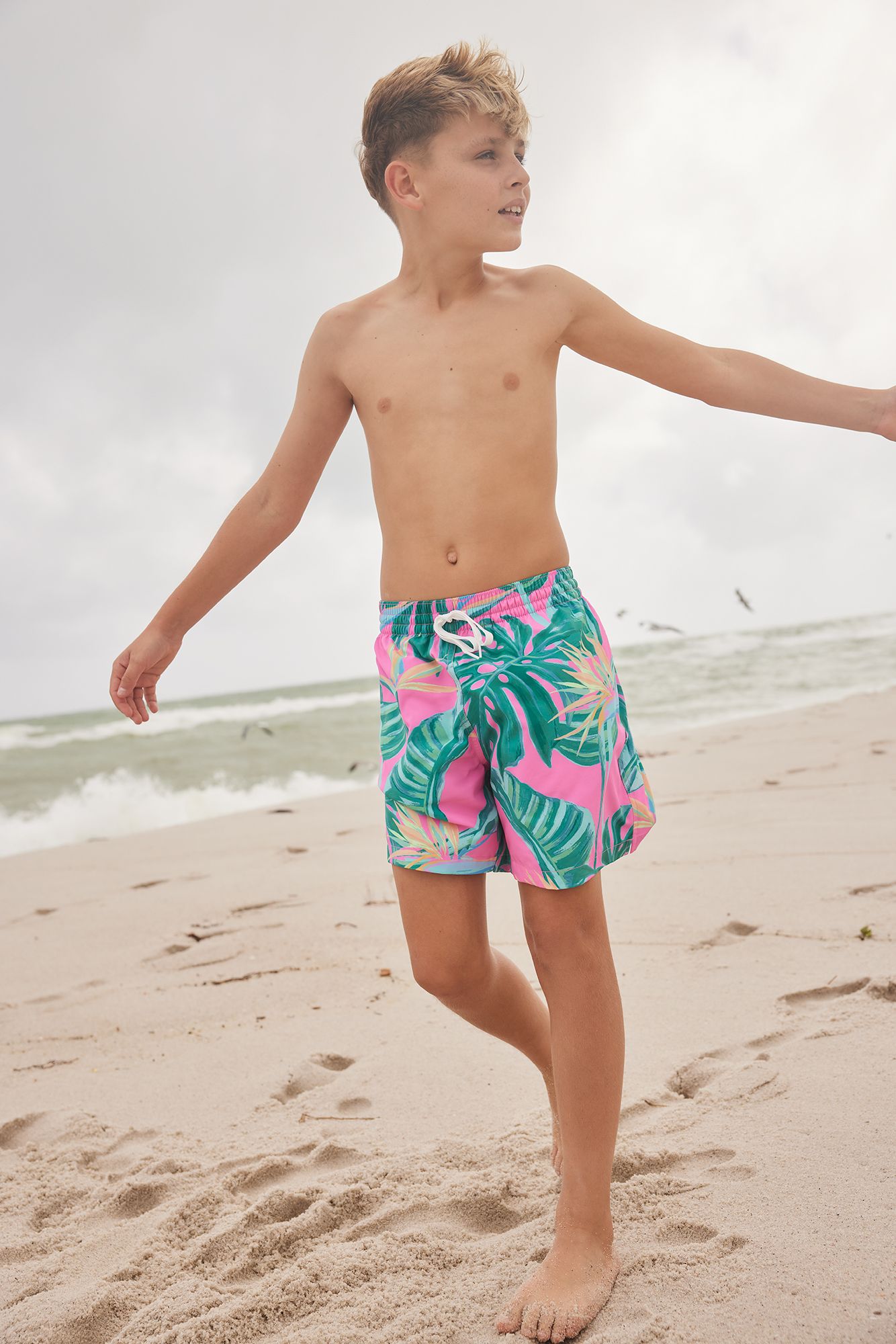 Chubbies Boys' Shorter Classic Lined Swim Trunks product image