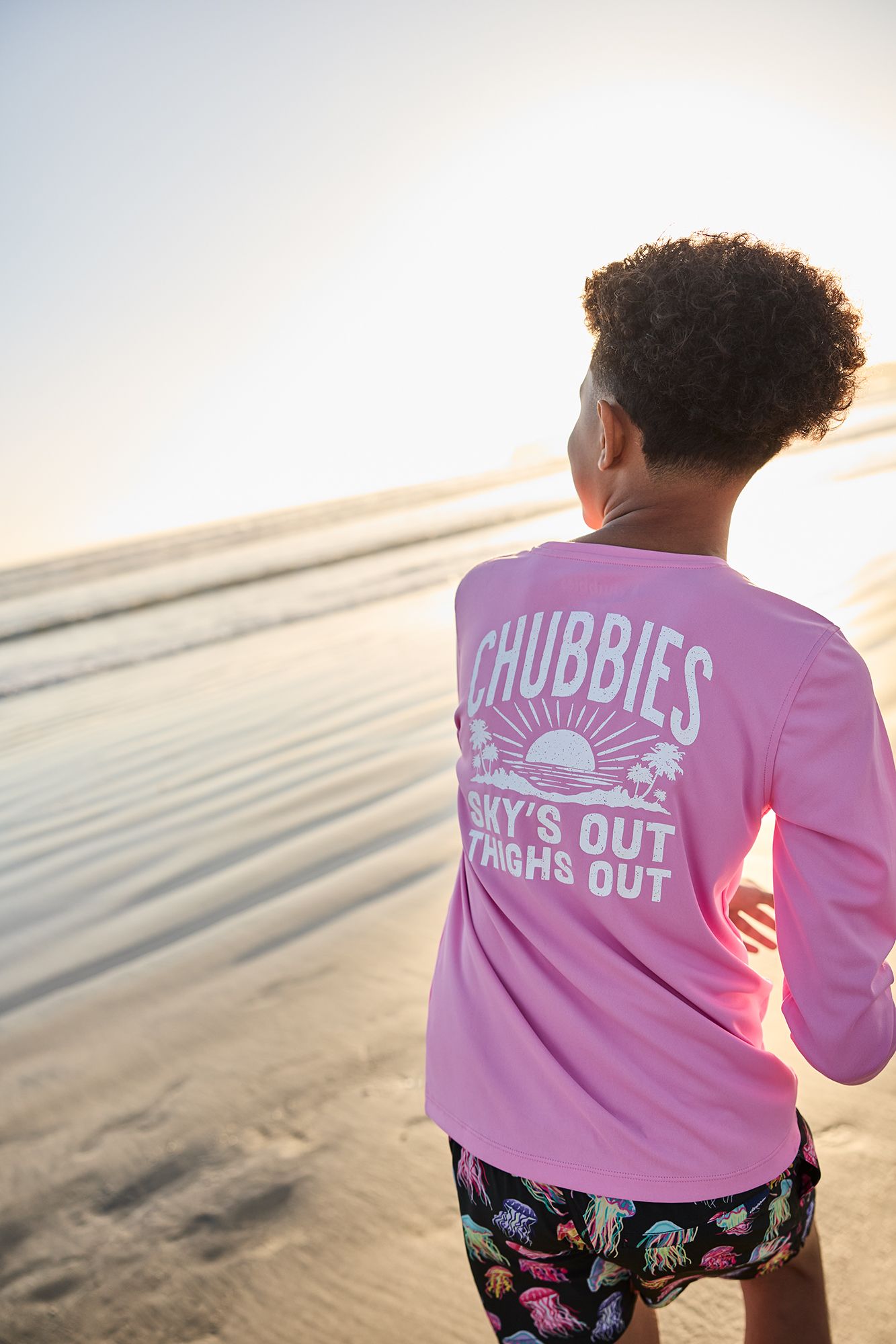 Chubbies Boys' Sun Long-Sleeve Crewneck Rashguard product image