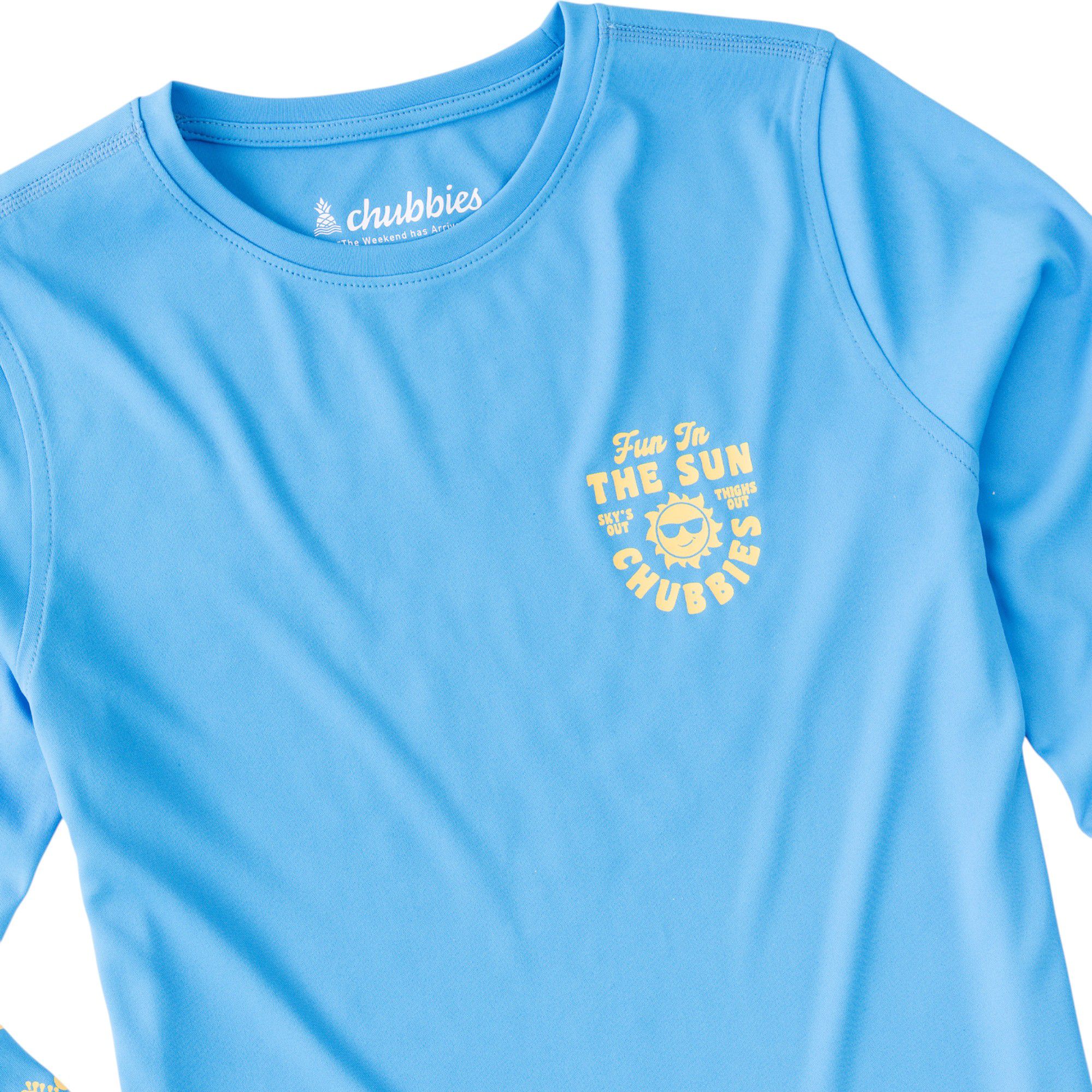 Chubbies Boys' Sun Long Sleeve Crewneck Shirt product image