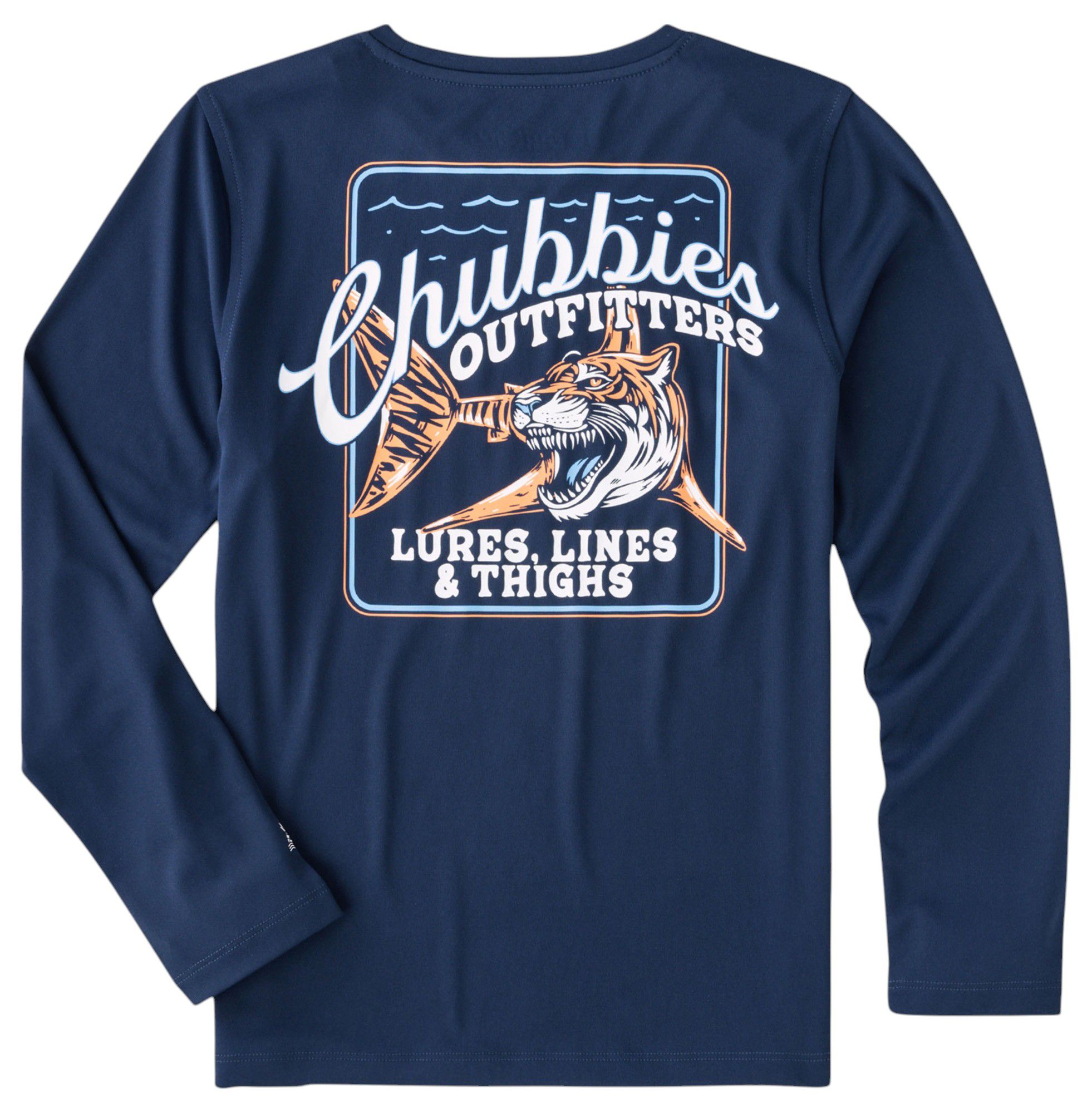 Chubbies Boys' Sun Long Sleeve Crewneck Shirt product image