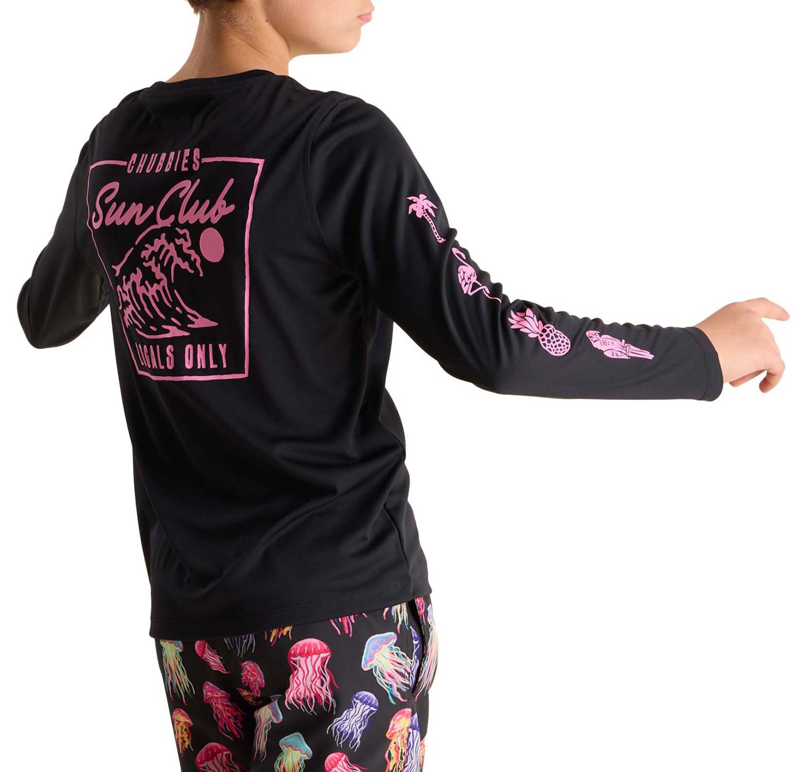 Chubbies Boys' Sun Long Sleeve Crewneck Shirt product image