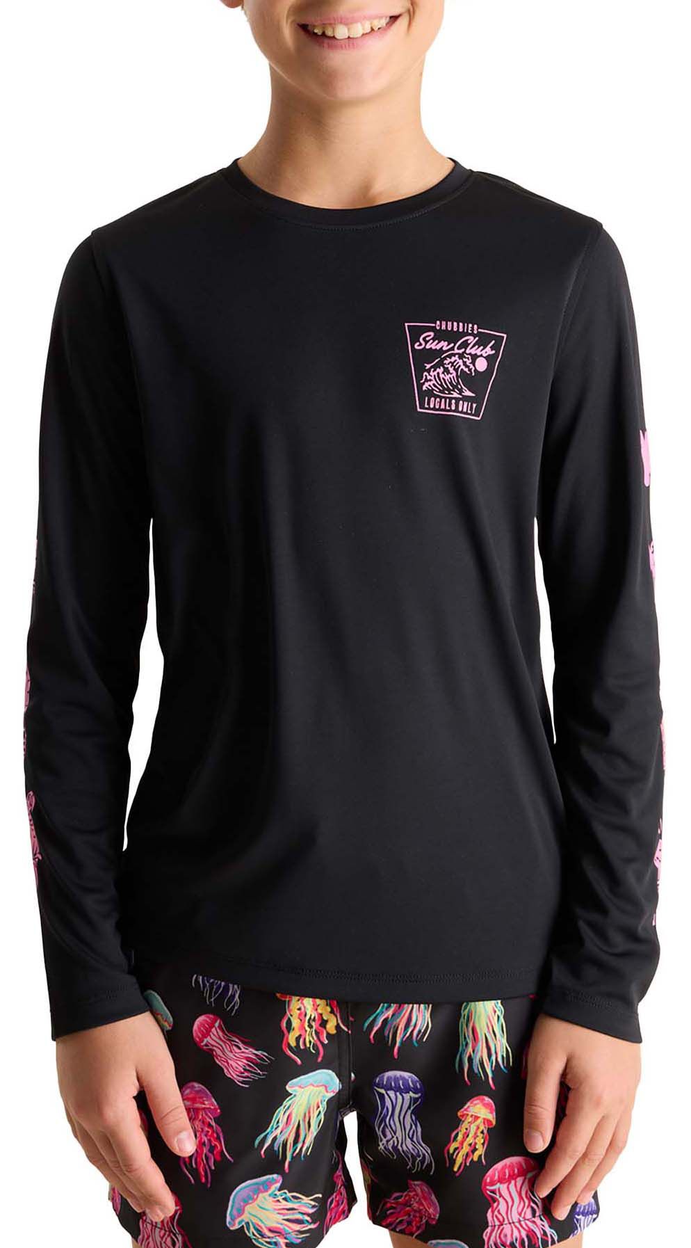 Chubbies Boys' Sun Long Sleeve Crewneck Shirt product image