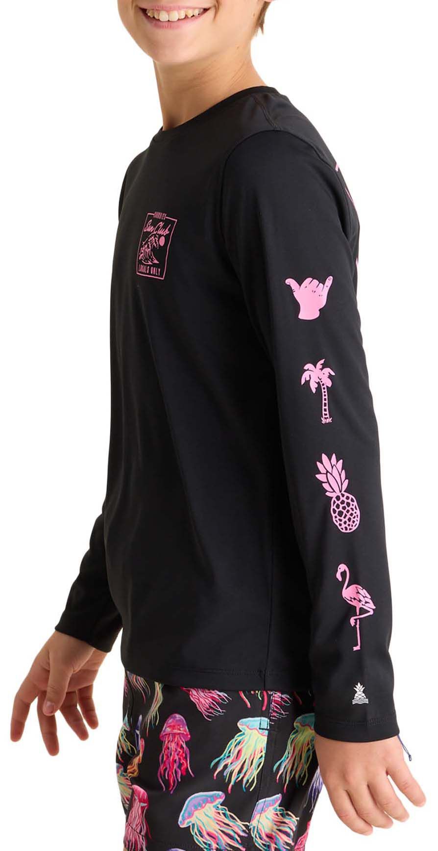 Chubbies Boys' Sun Long Sleeve Crewneck Shirt product image