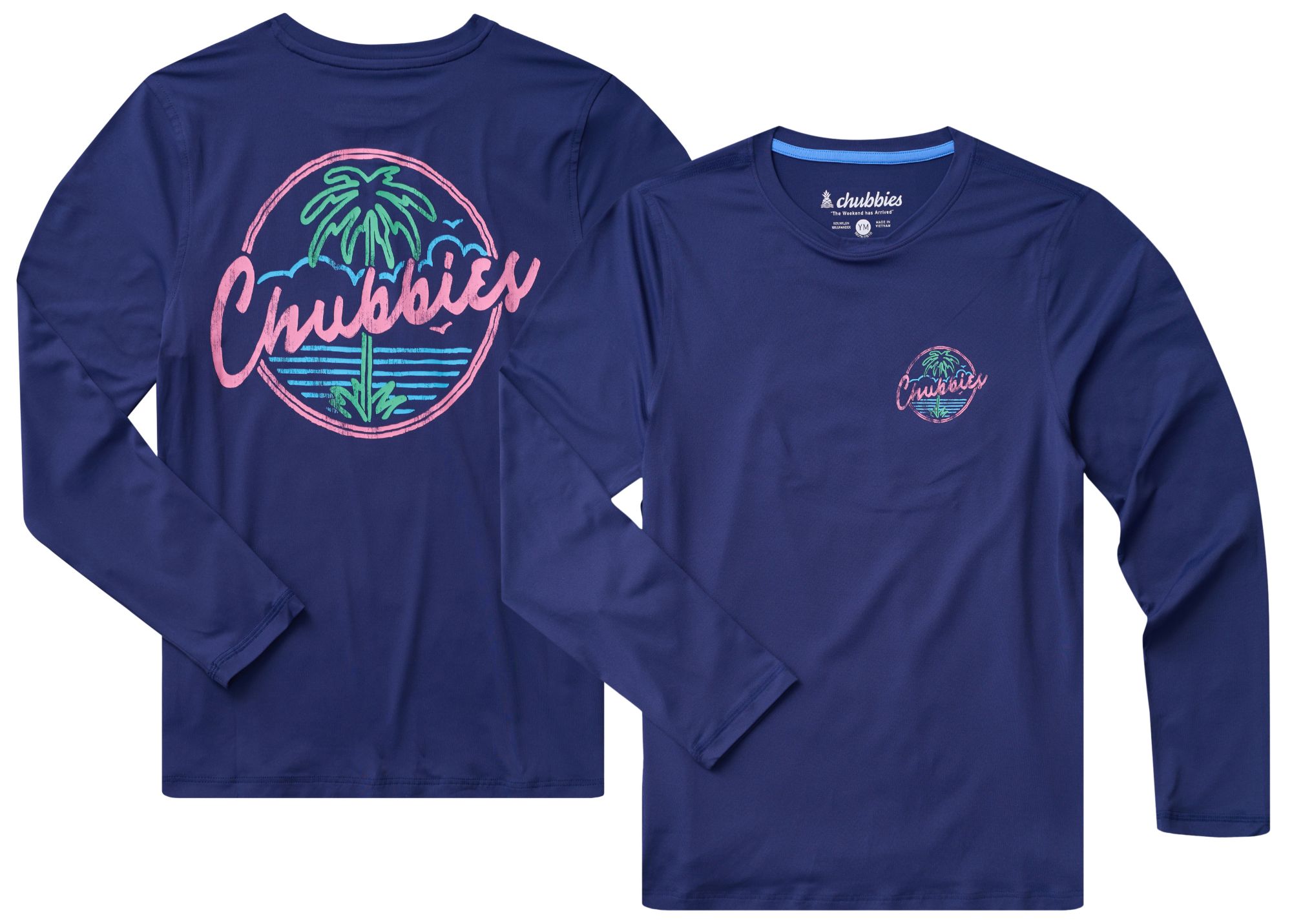 Chubbies Boys' Sun Long Sleeve Crewneck Shirt product image