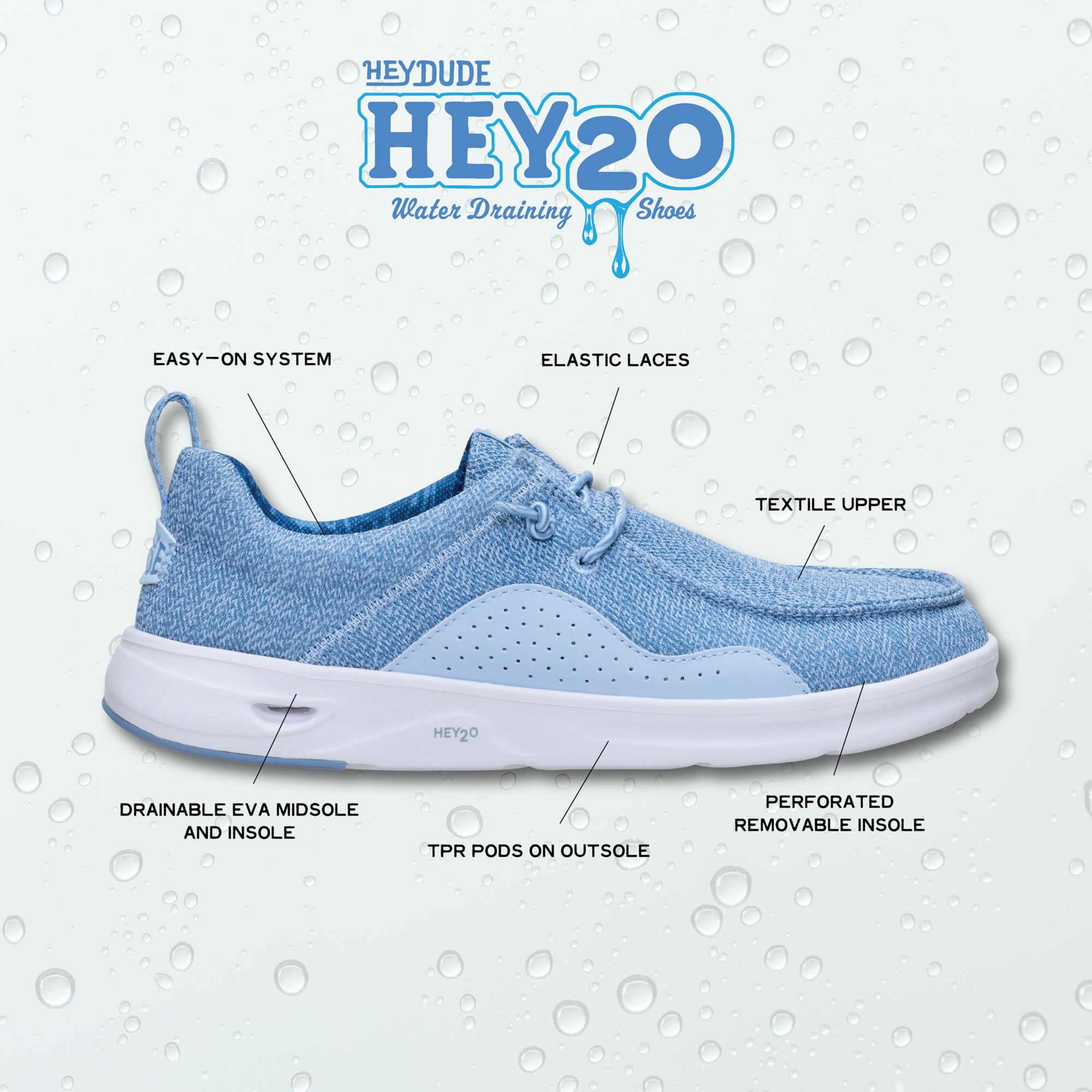Hey Dude Women's Wendy Hey2O Mesh Shoes product image