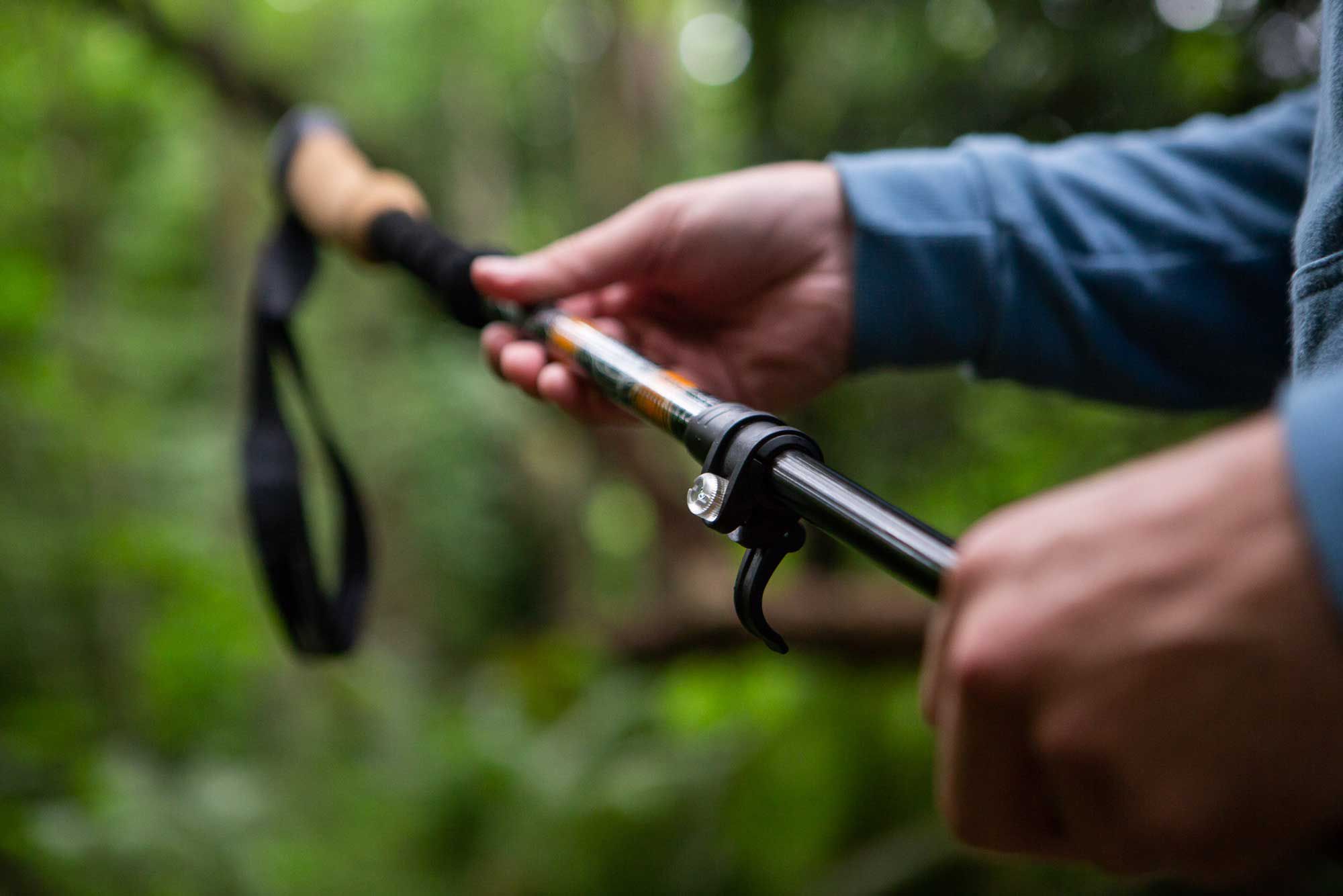 field and stream trekking pole