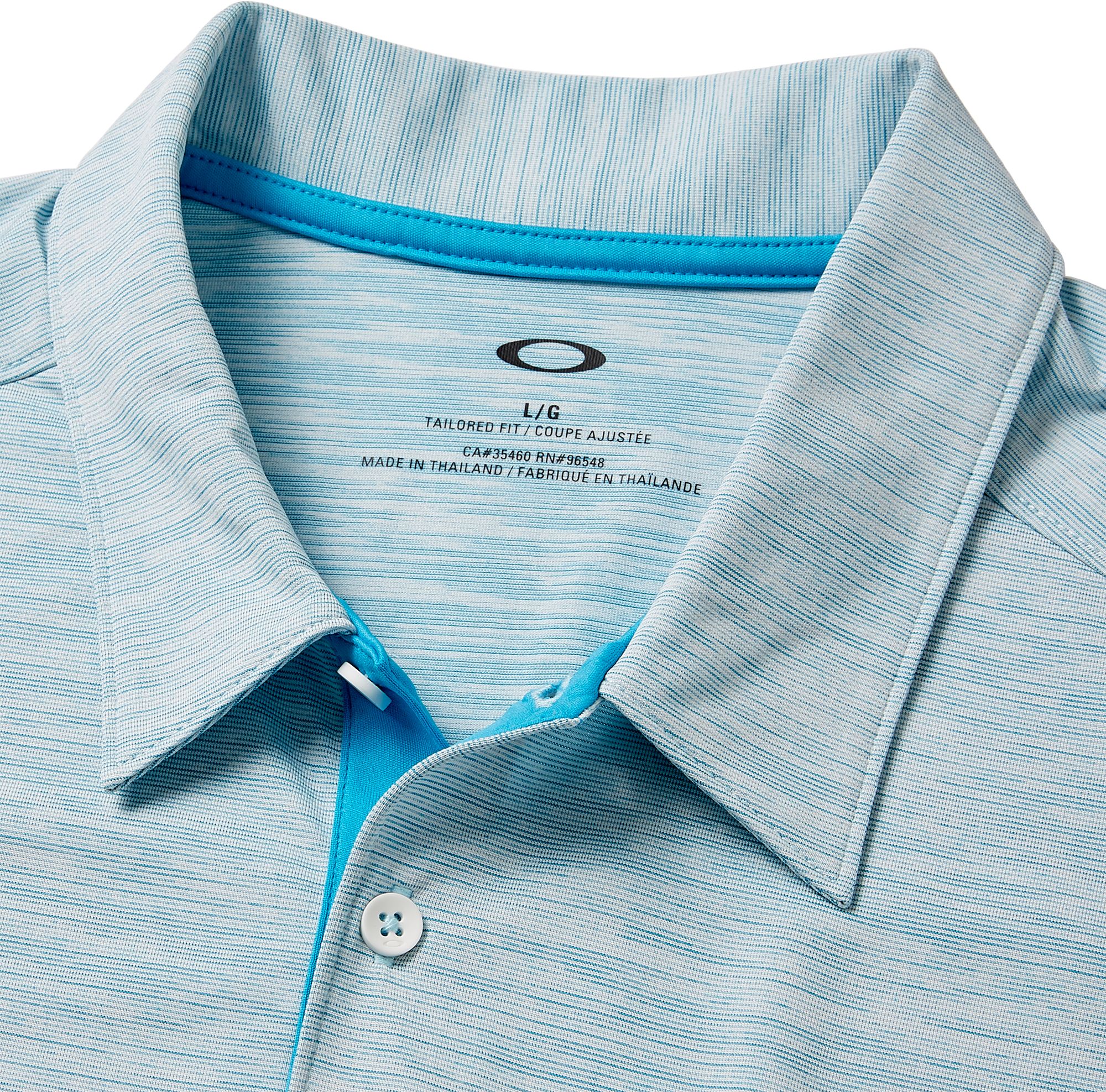 oakley men's gravity golf polo