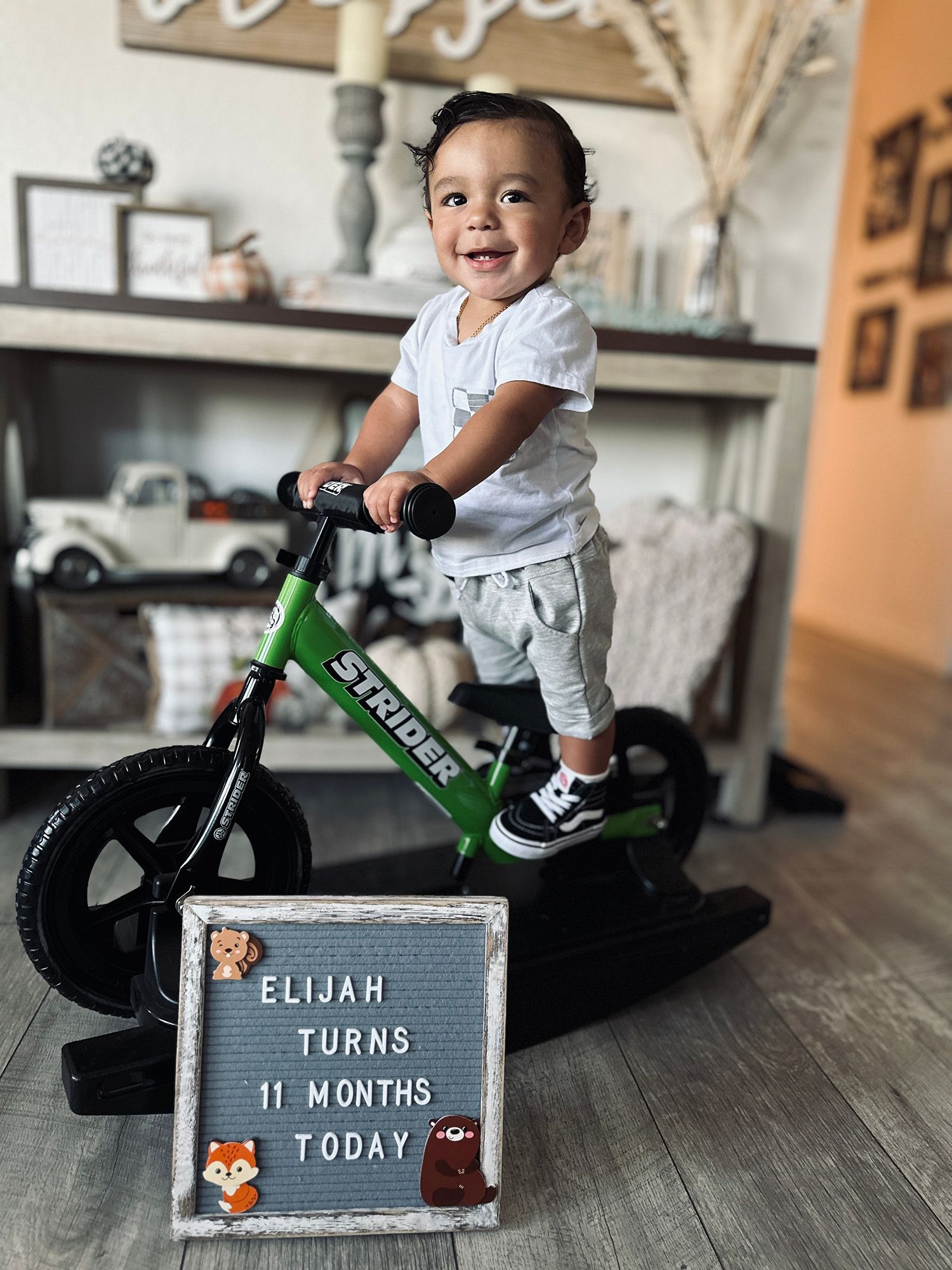 STRIDER Sport 2-in-1 12" Balance Bike and Rocking Base product image