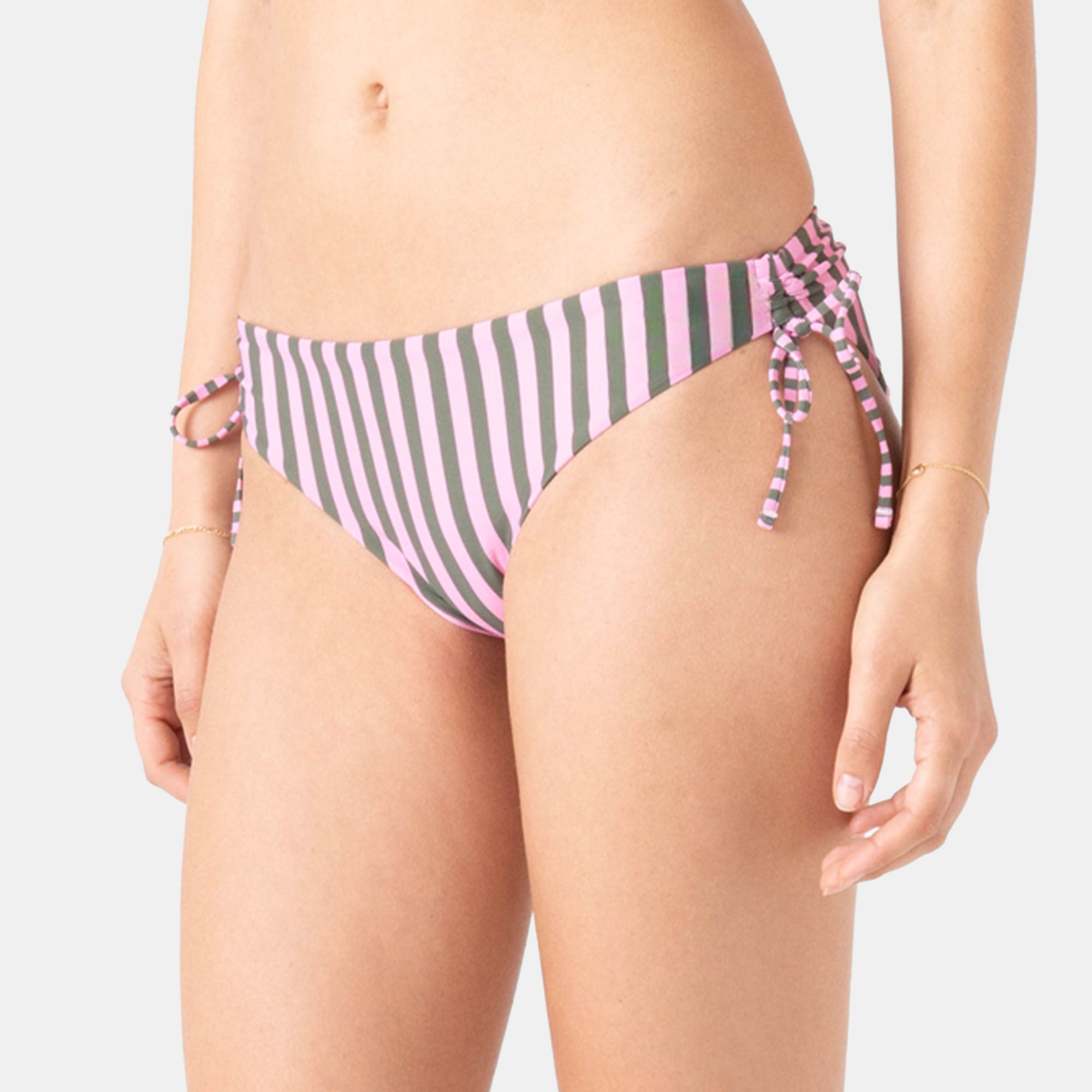 Roxy Women's Stripe Out Lace Hipster Bikini Swim Bottoms product image